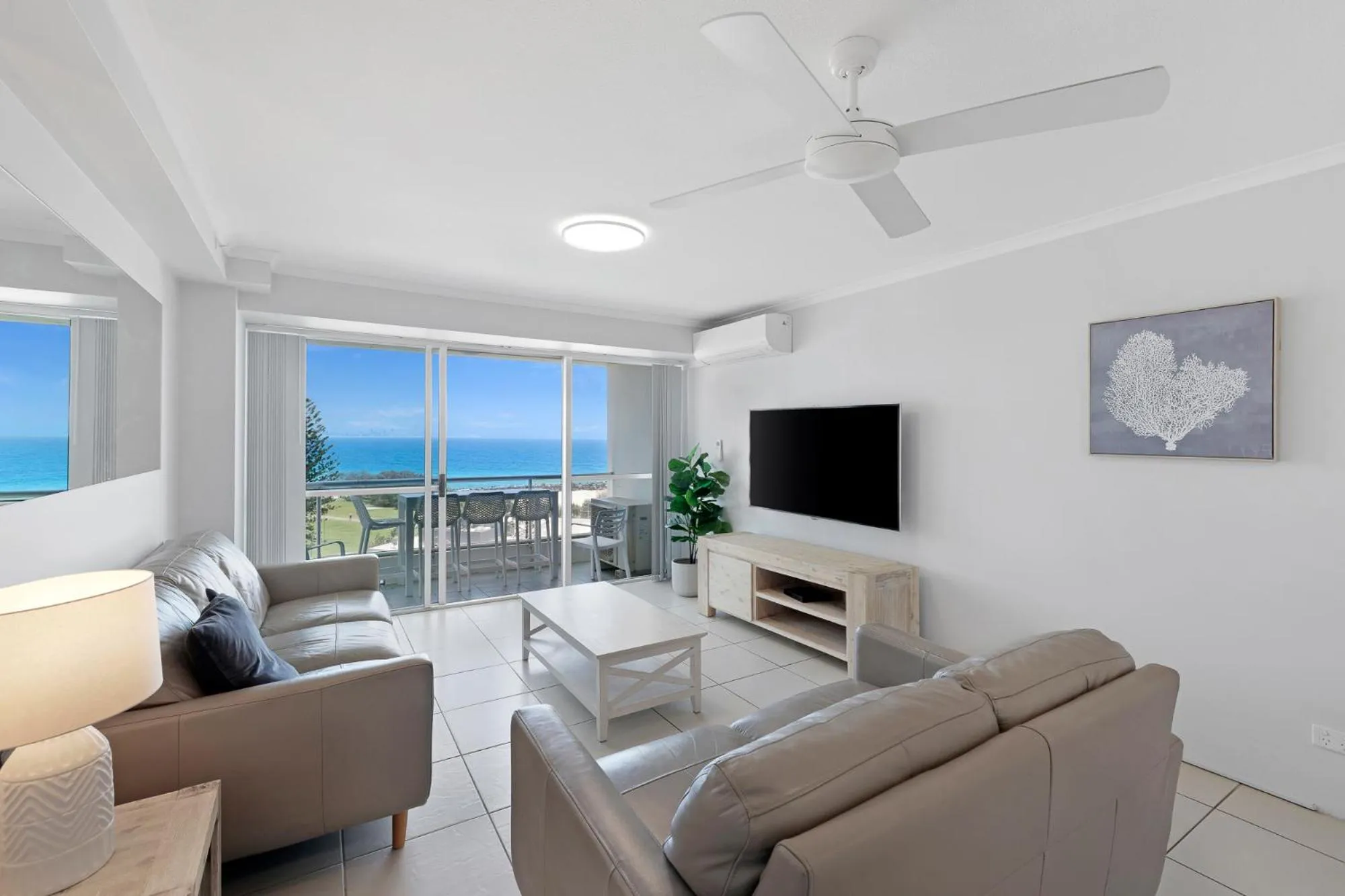 Living room in ULTIQA Points North