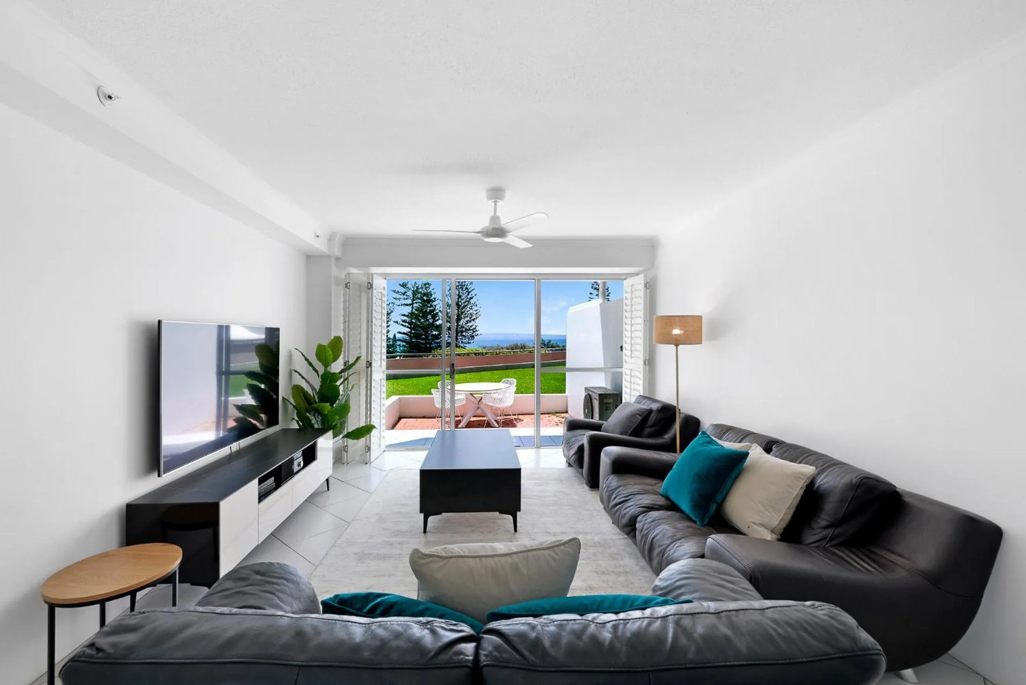 Living room in ULTIQA Points North