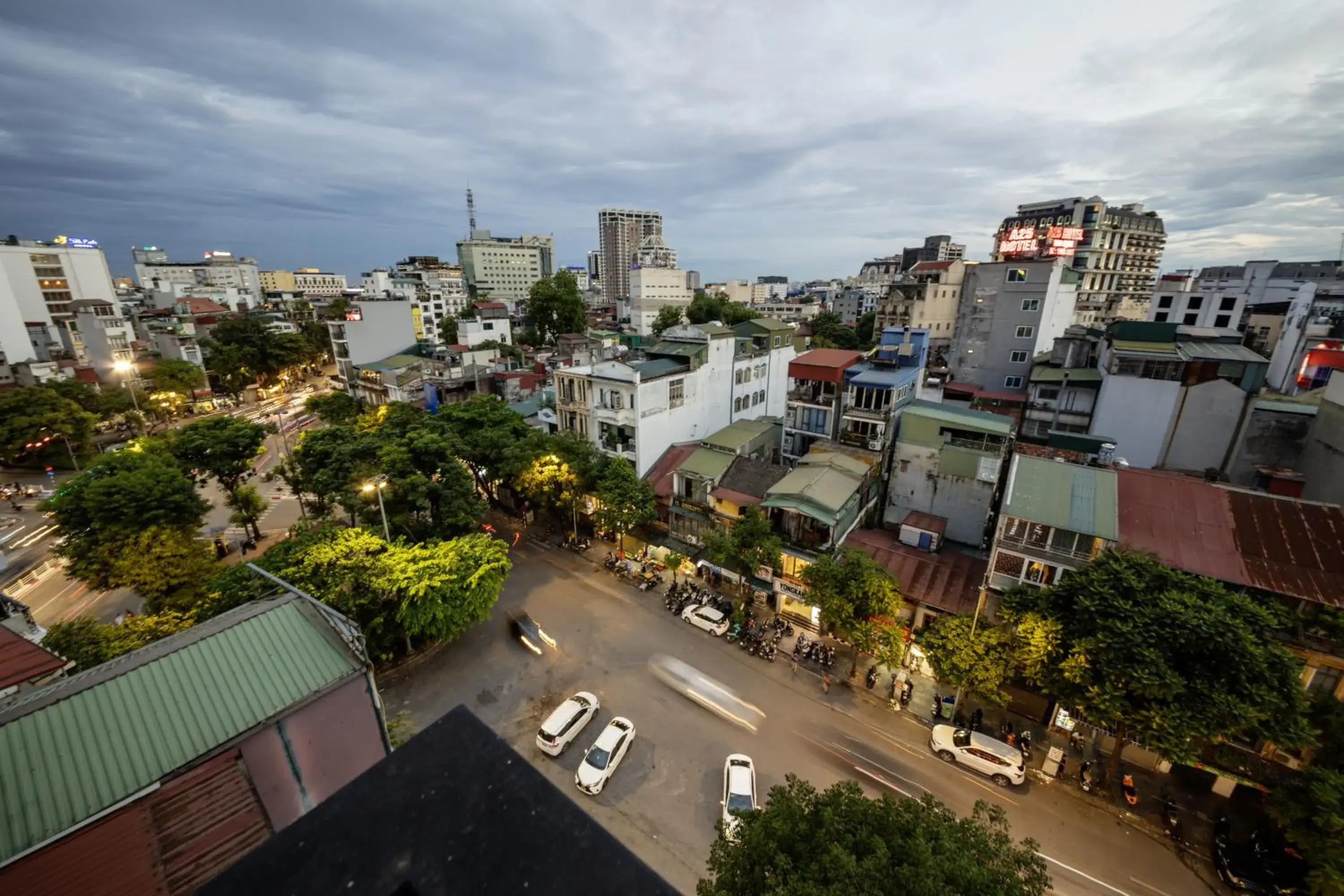 City view in Millennium Hanoi Hotel City view in Millennium Hanoi Hotel