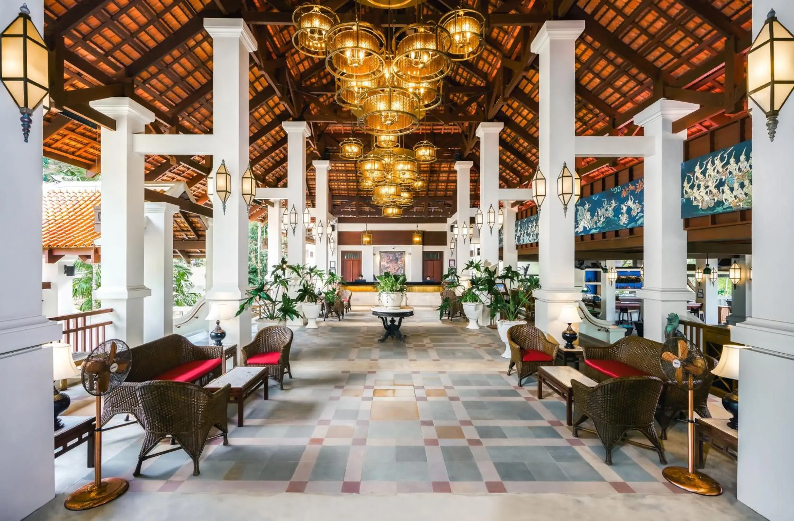 Lobby or reception in Khaolak Laguna Resort Lobby or reception in Khaolak Laguna Resort
