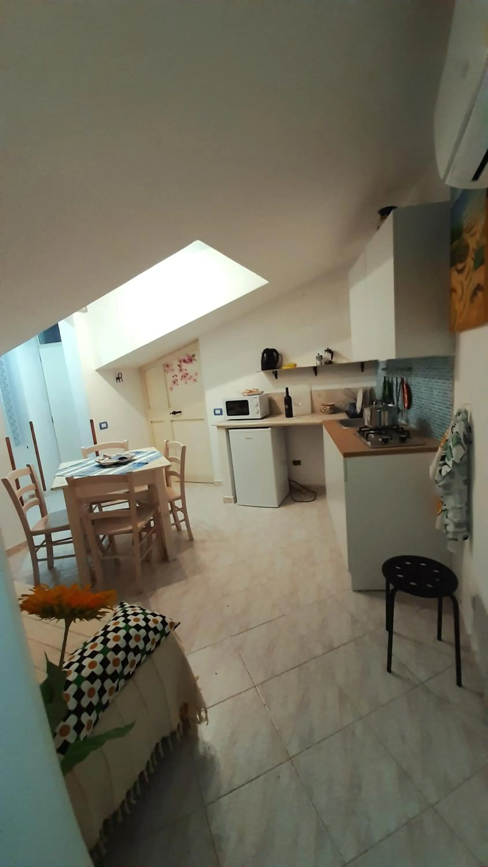 Kitchen or kitchenette in Al Geranio B&B