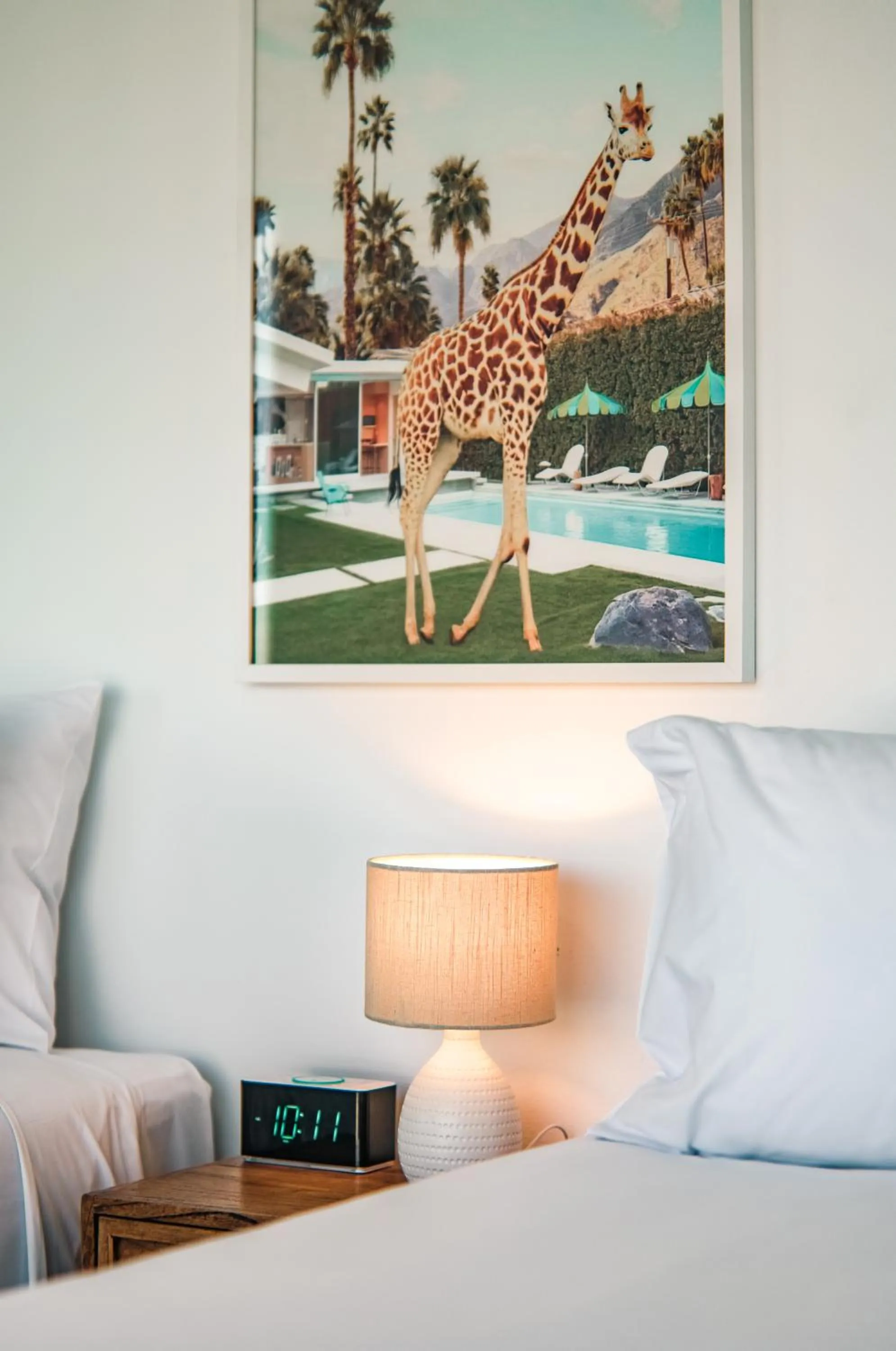 Decorative detail, Bed in Xanadu Resort