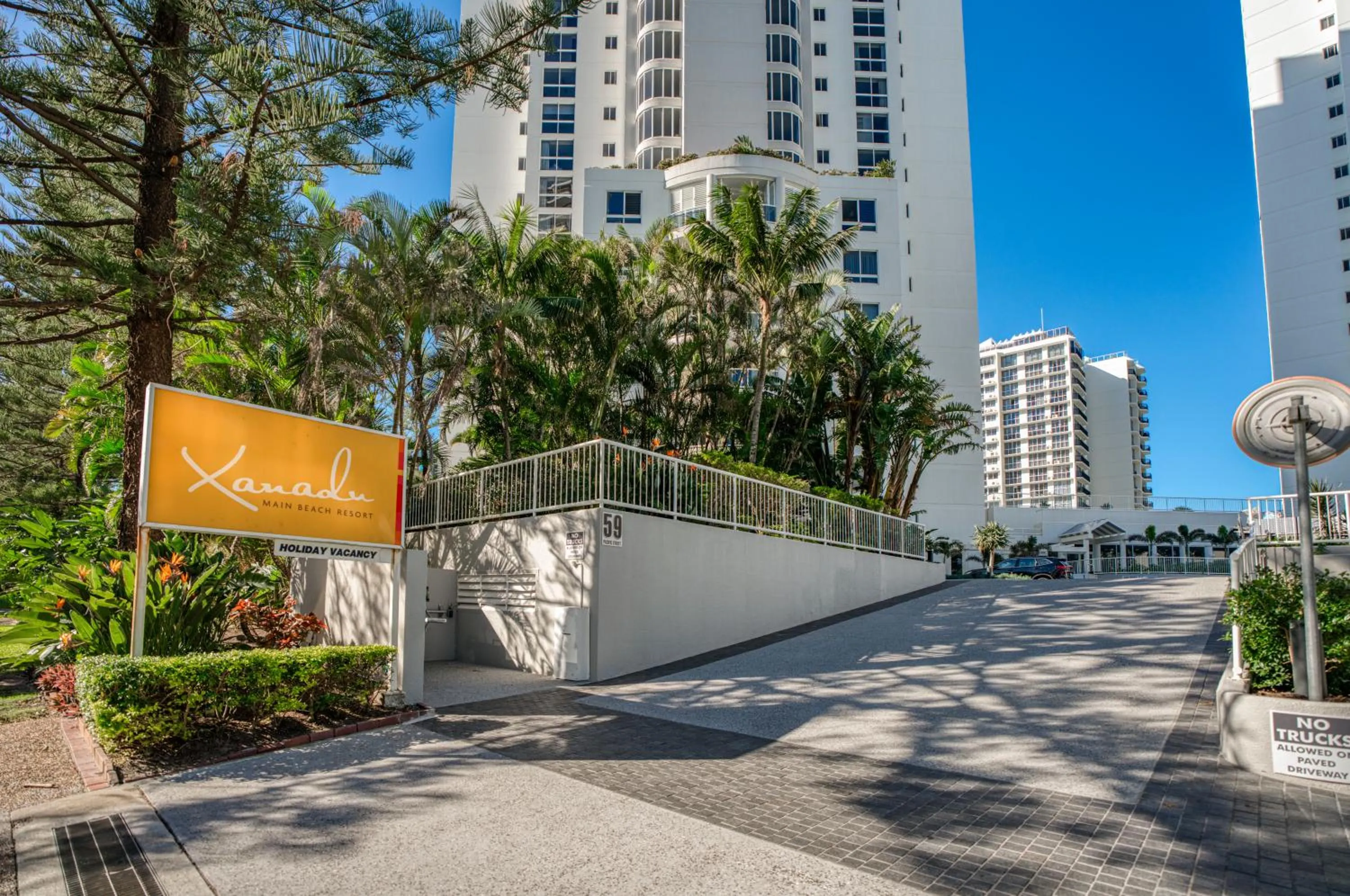 Property building in Xanadu Resort