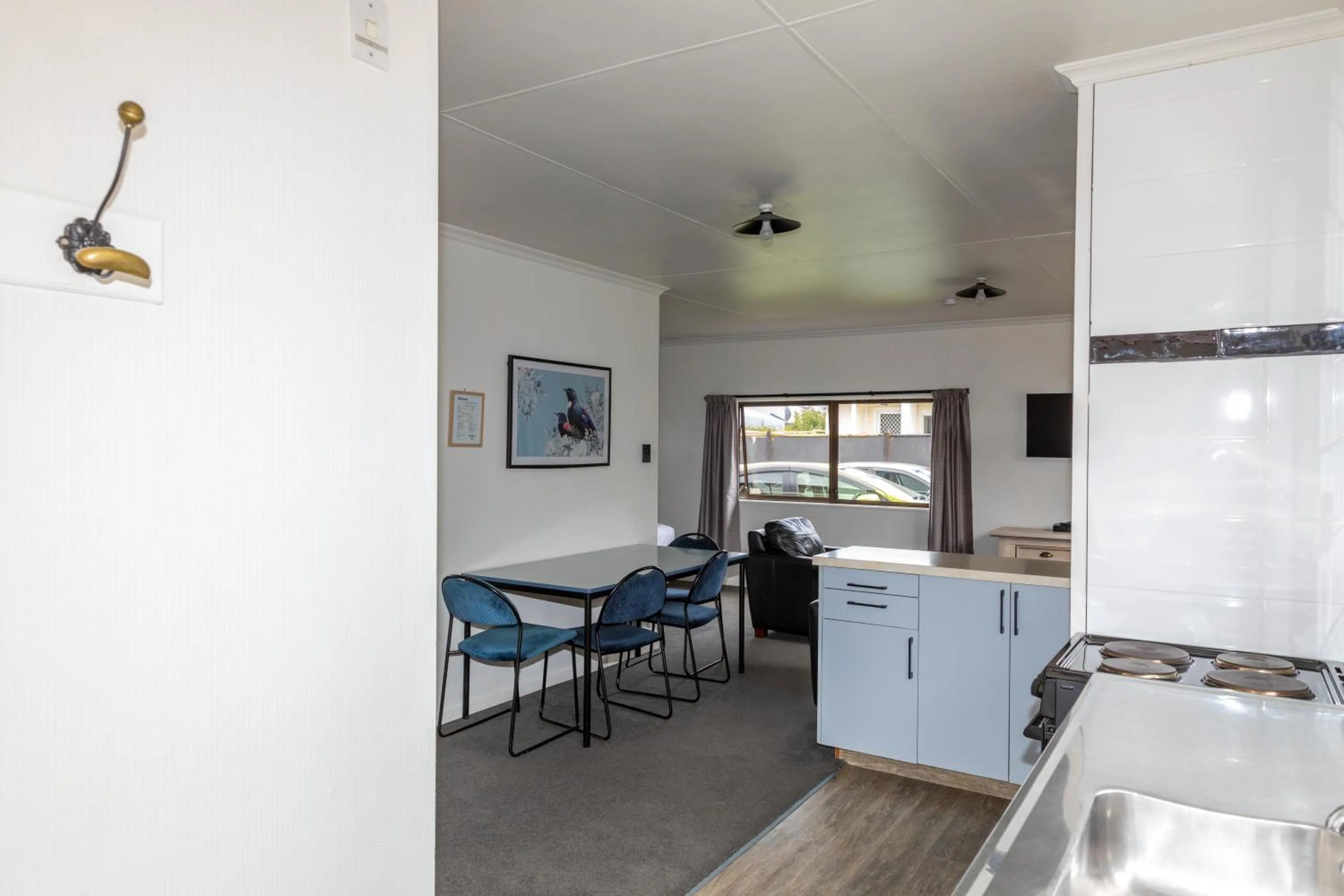 Kitchen or kitchenette in Amber Court Motel Nelson