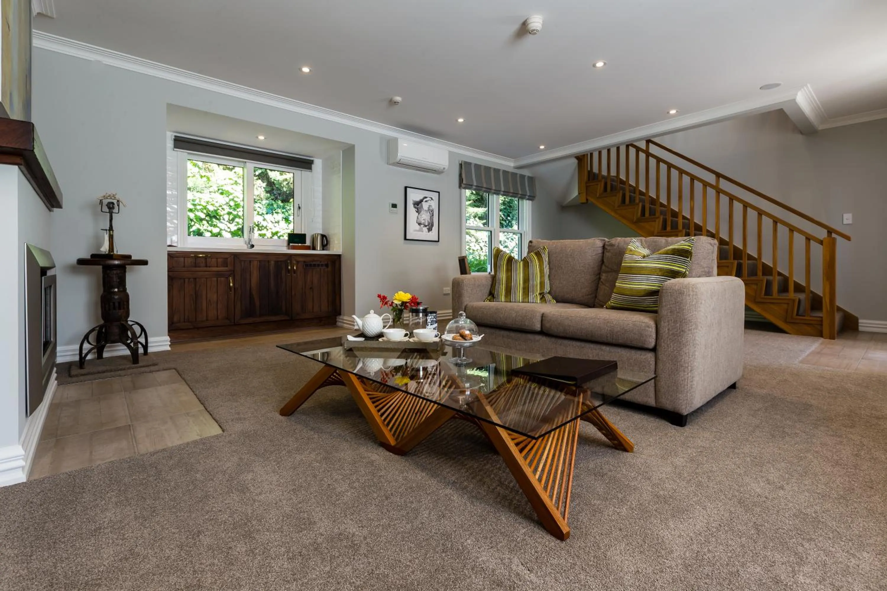 Living room in Mangapapa Hotel
