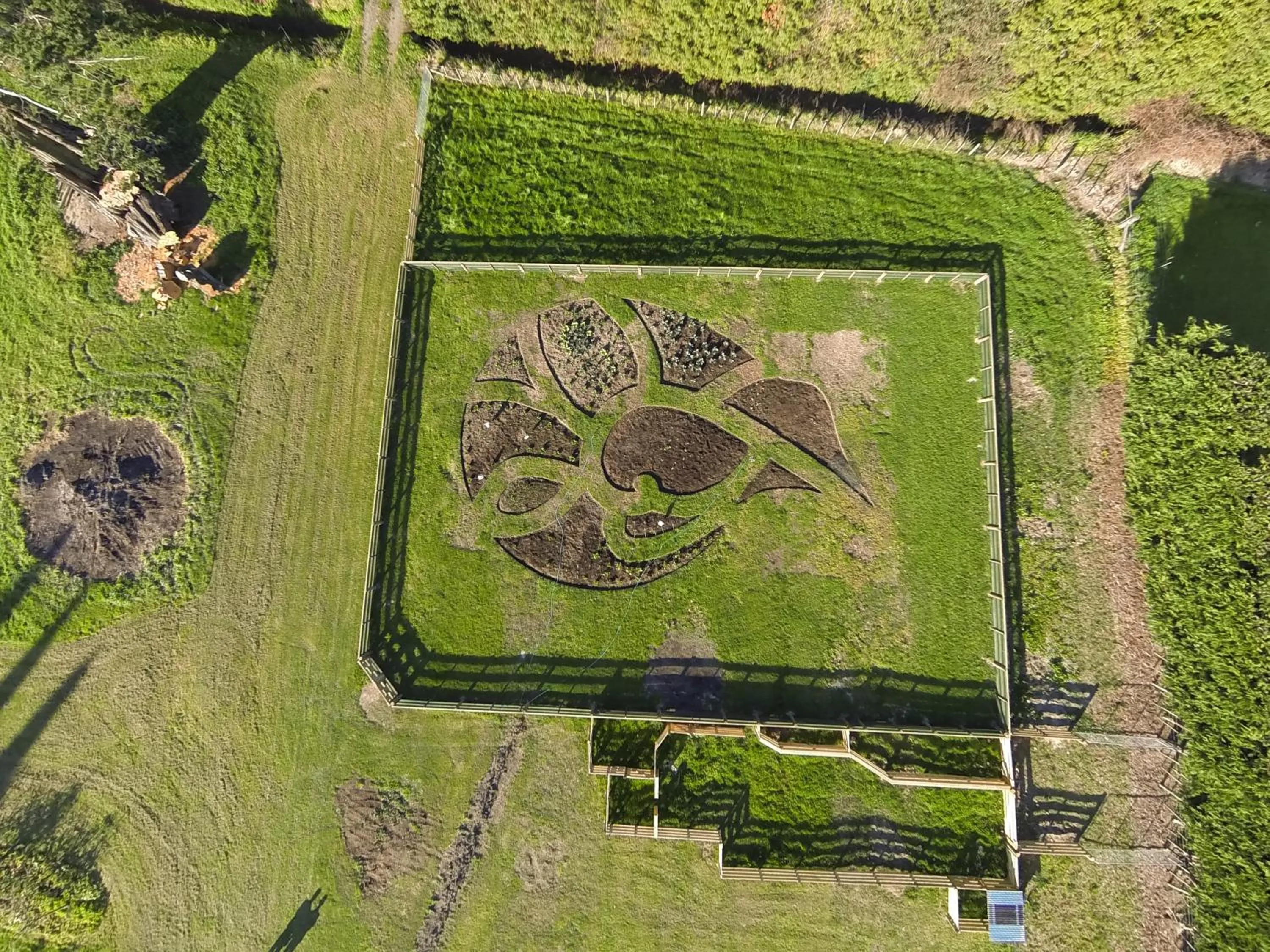 Bird's eye view in Mangapapa Hotel
