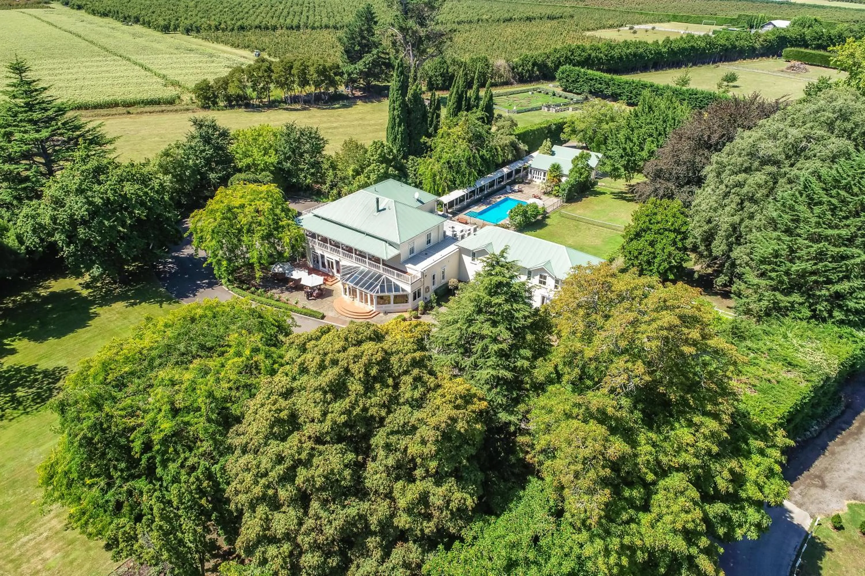 Bird's eye view in Mangapapa Hotel