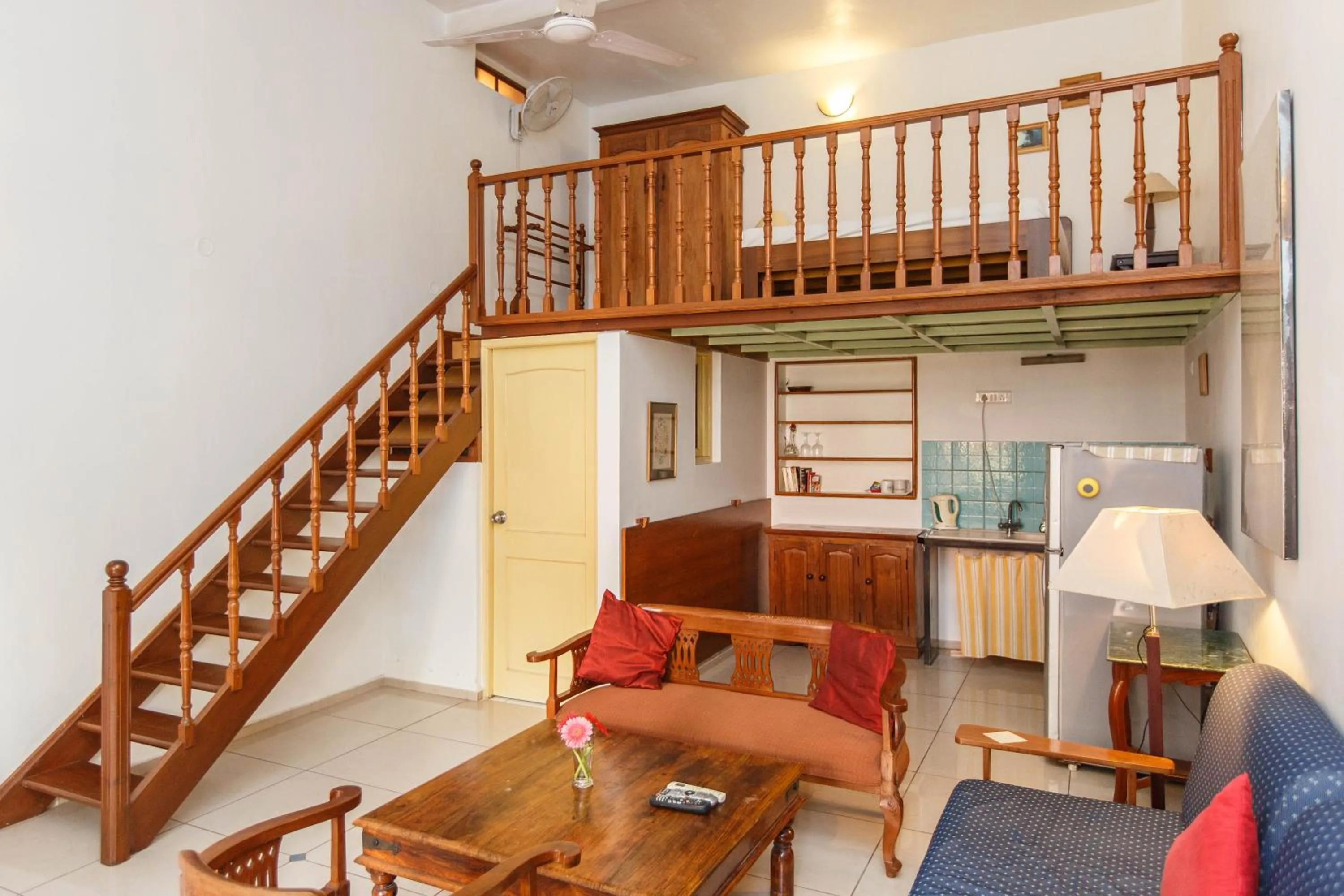 Seating area in Casa Cottage