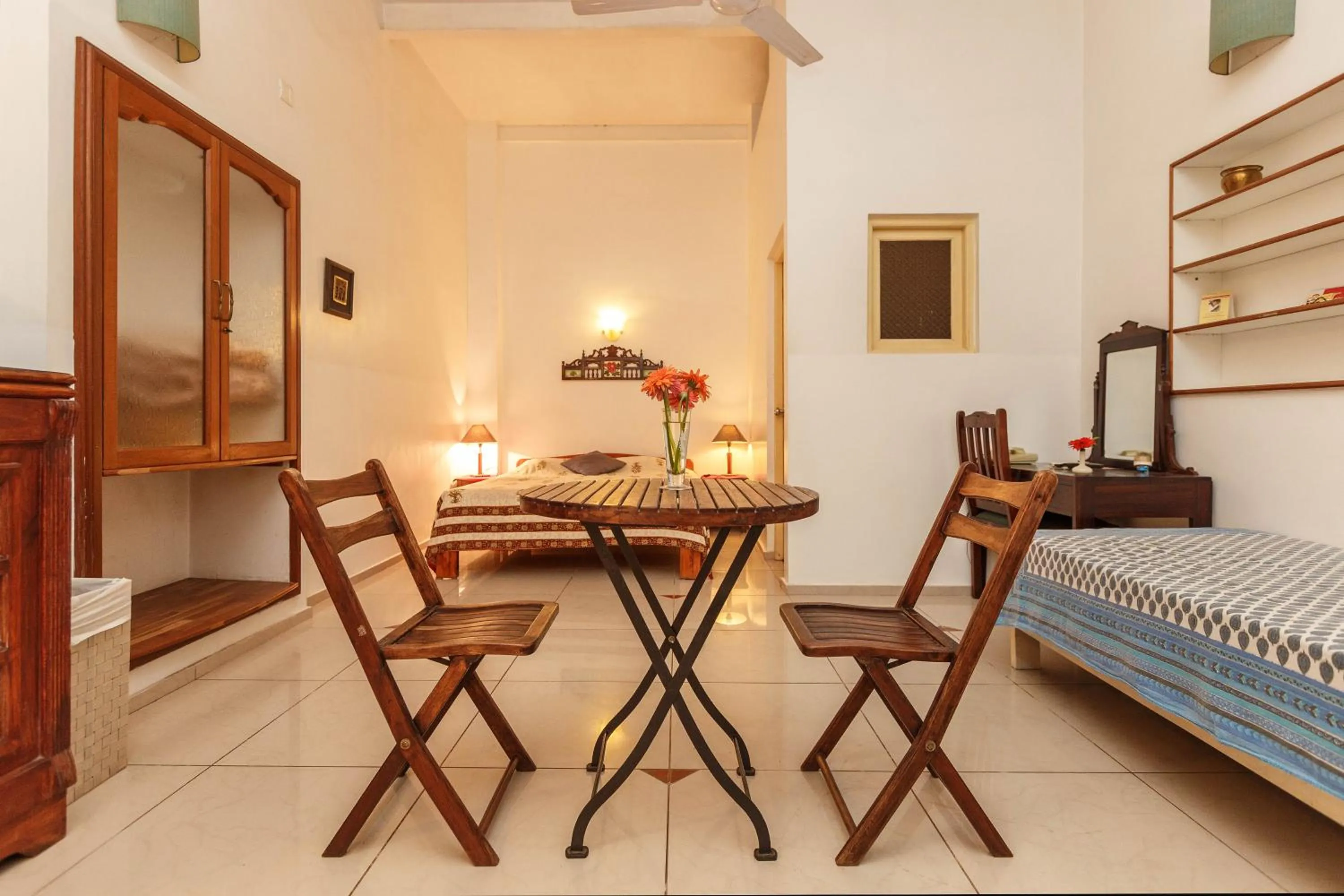 Bathroom, Bed in Casa Cottage