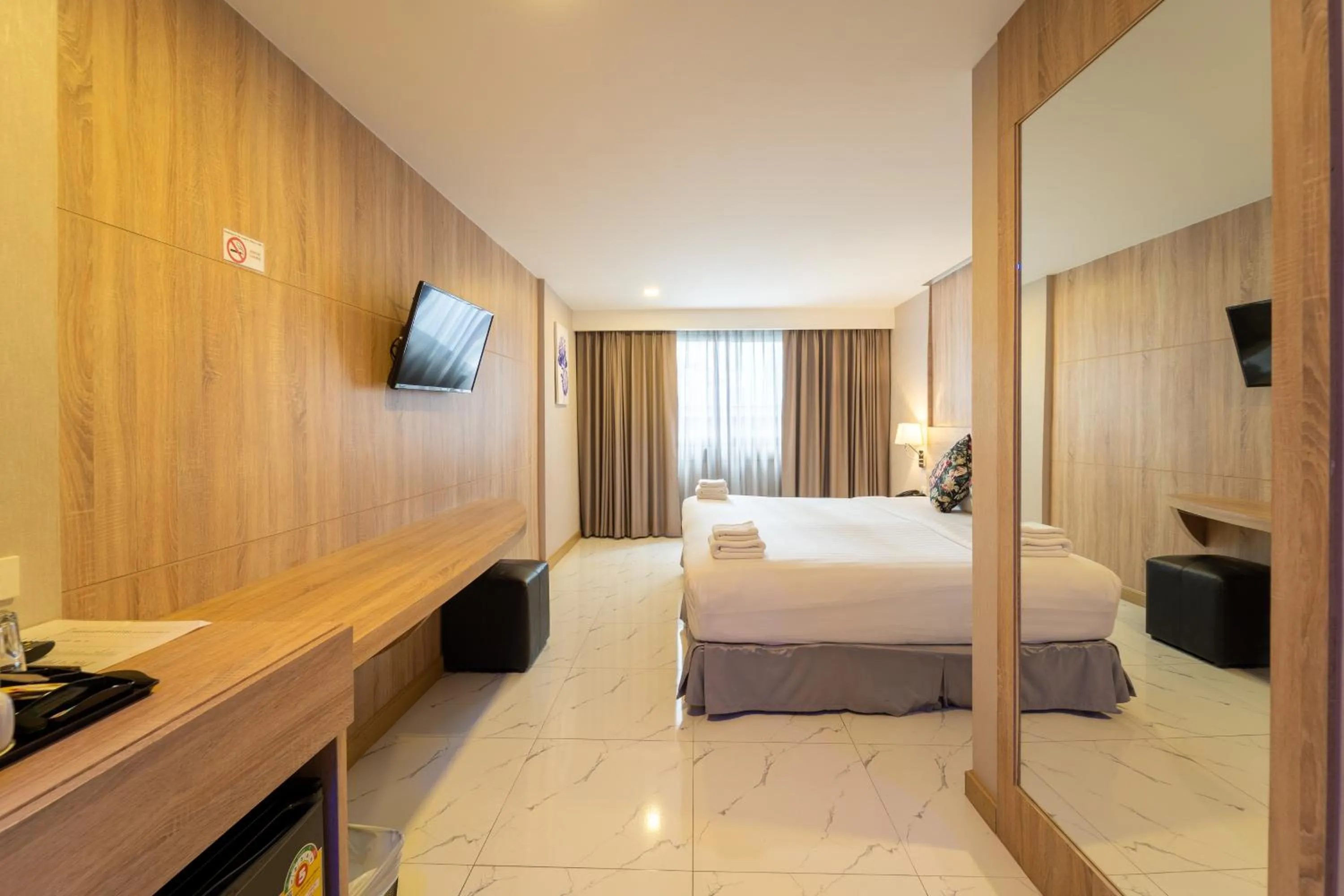 TV and multimedia, Bed in Rodina Beach Hotel