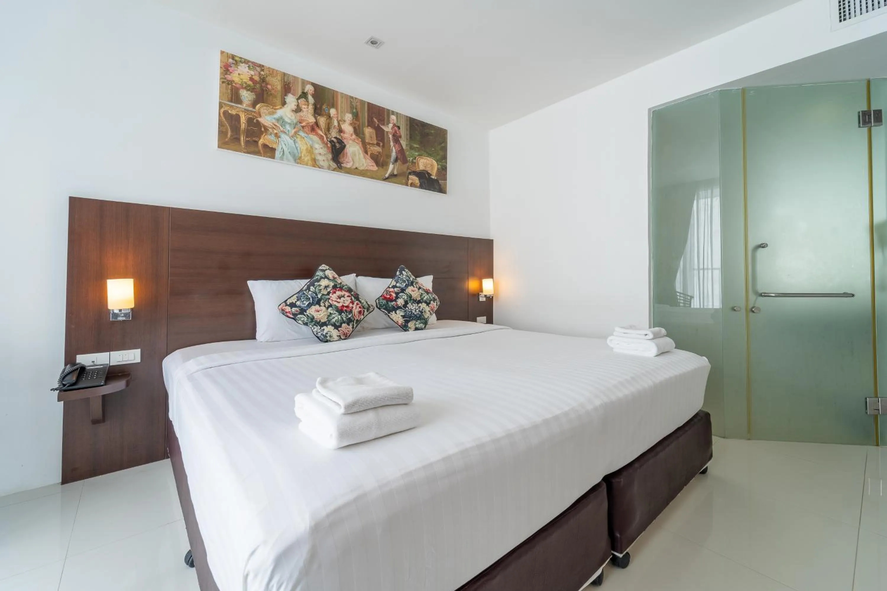 Photo of the whole room, Bed in Rodina Beach Hotel