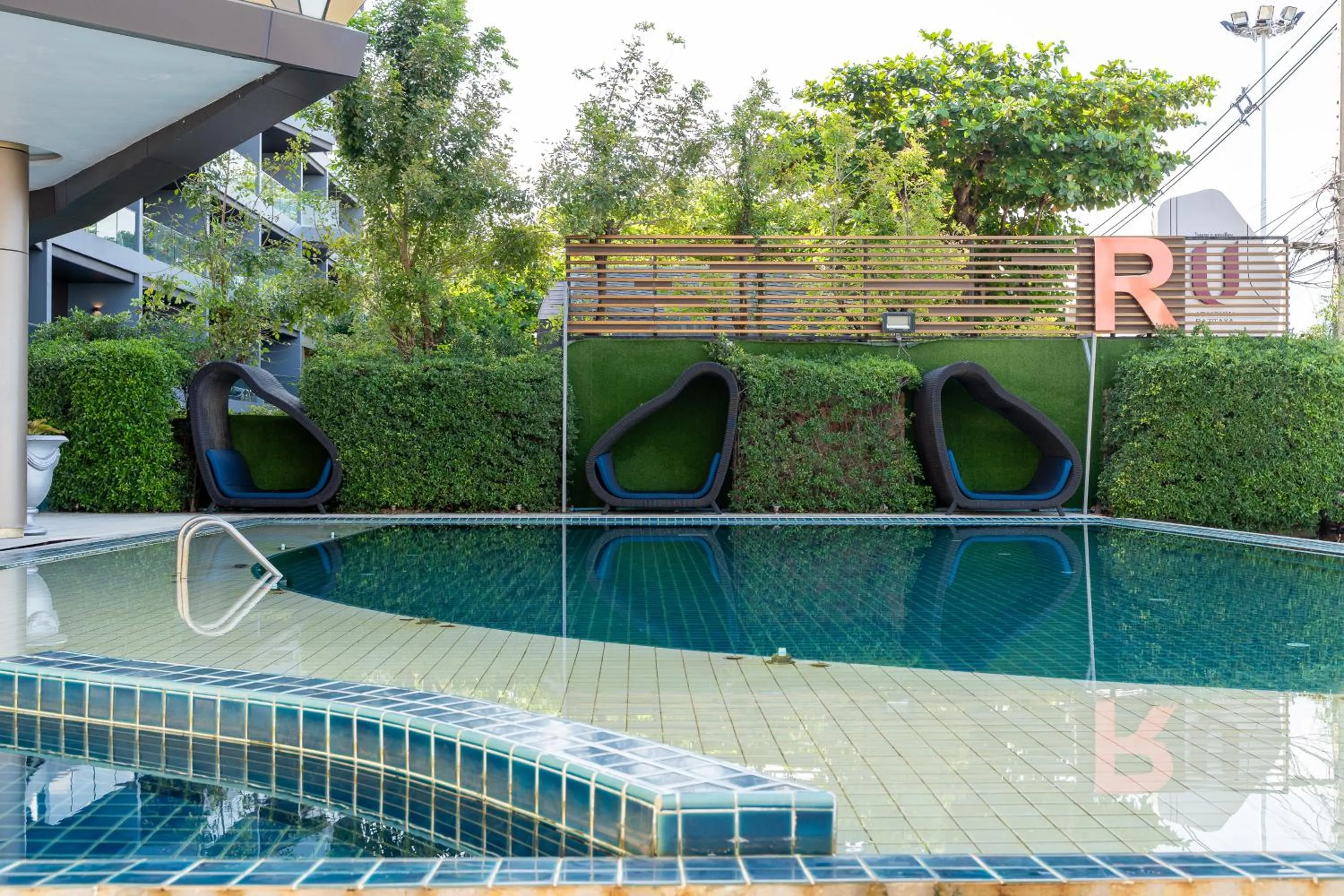 Swimming pool in Rodina Beach Hotel