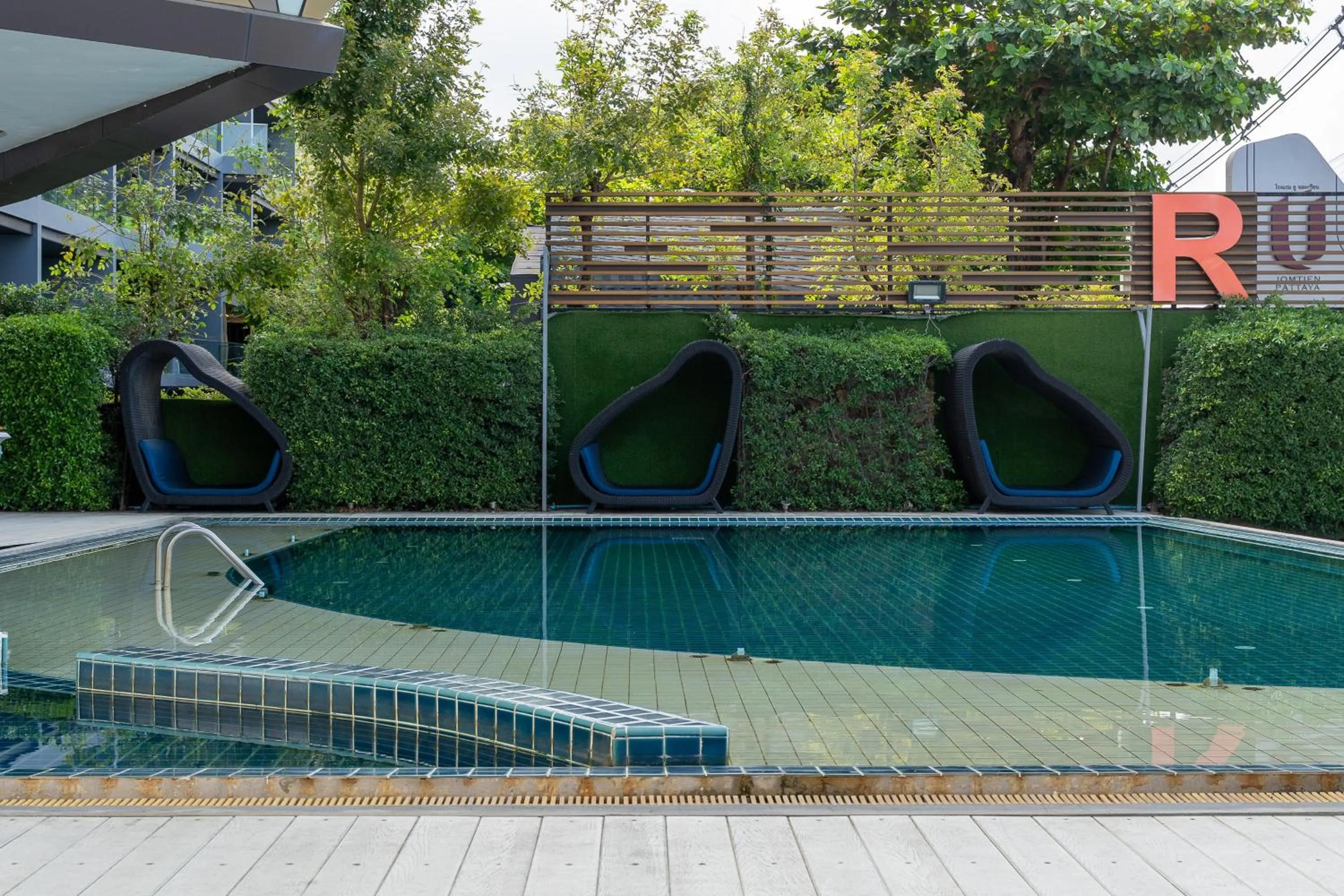 Swimming pool in Rodina Beach Hotel