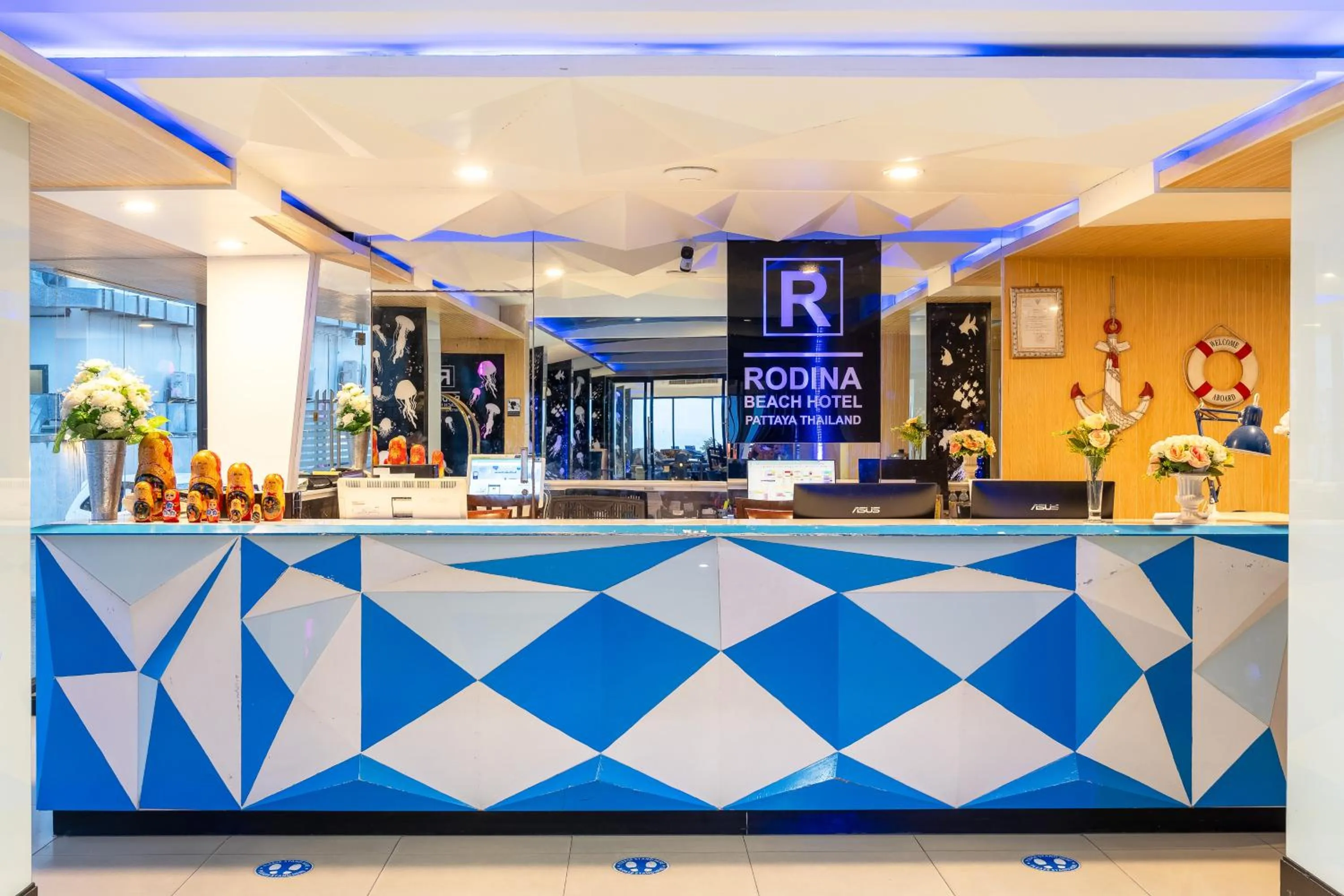 Lobby or reception in Rodina Beach Hotel