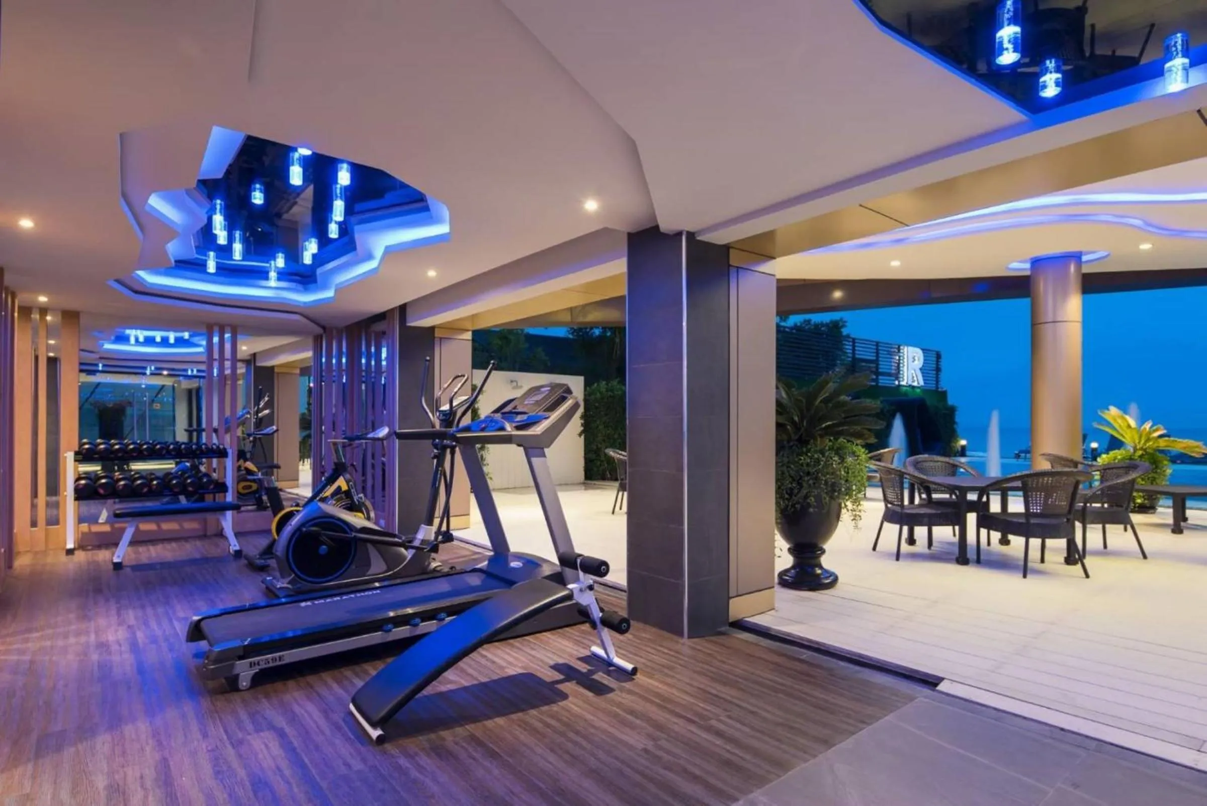 Fitness centre/facilities in Rodina Beach Hotel