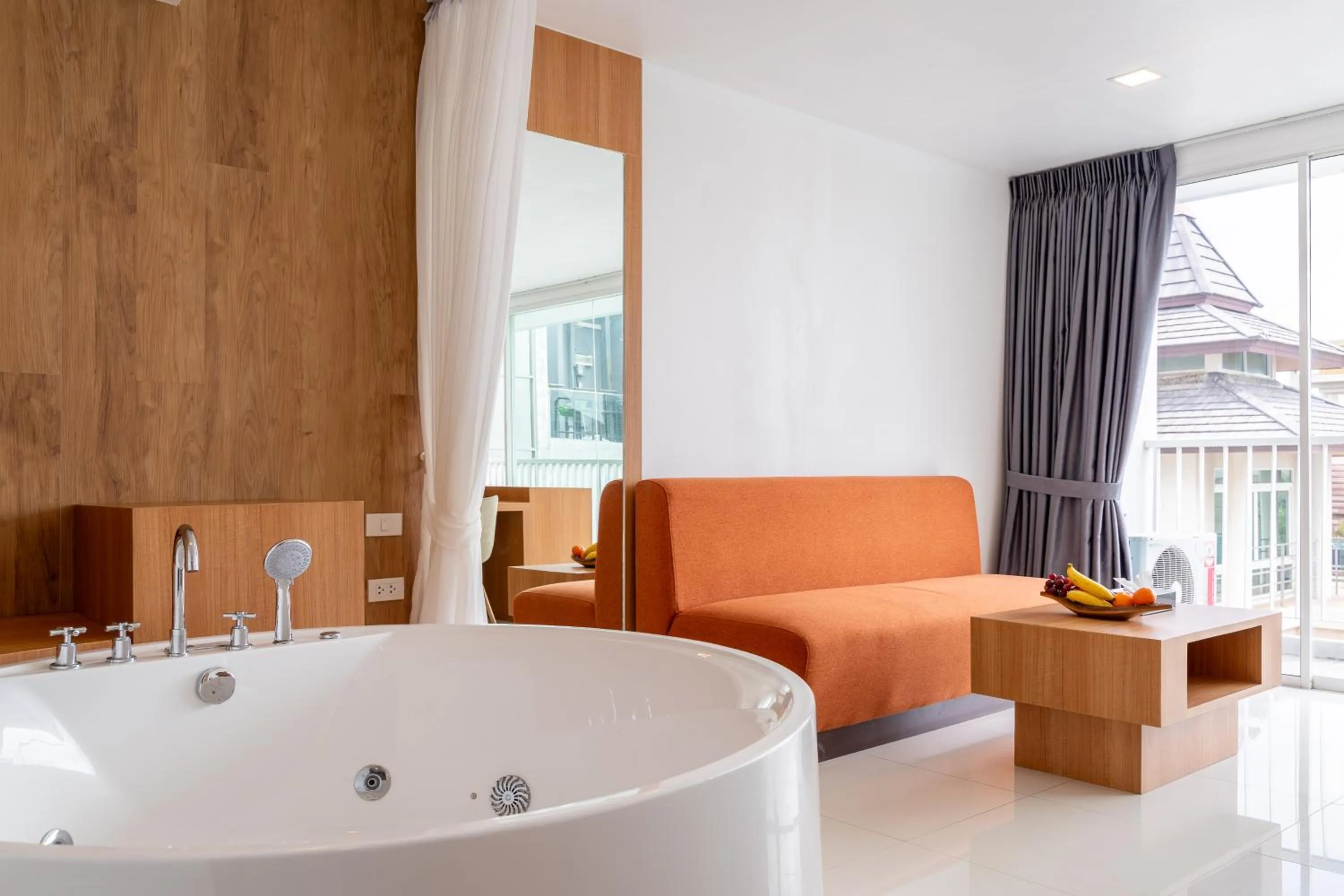 Seating area in Rodina Beach Hotel