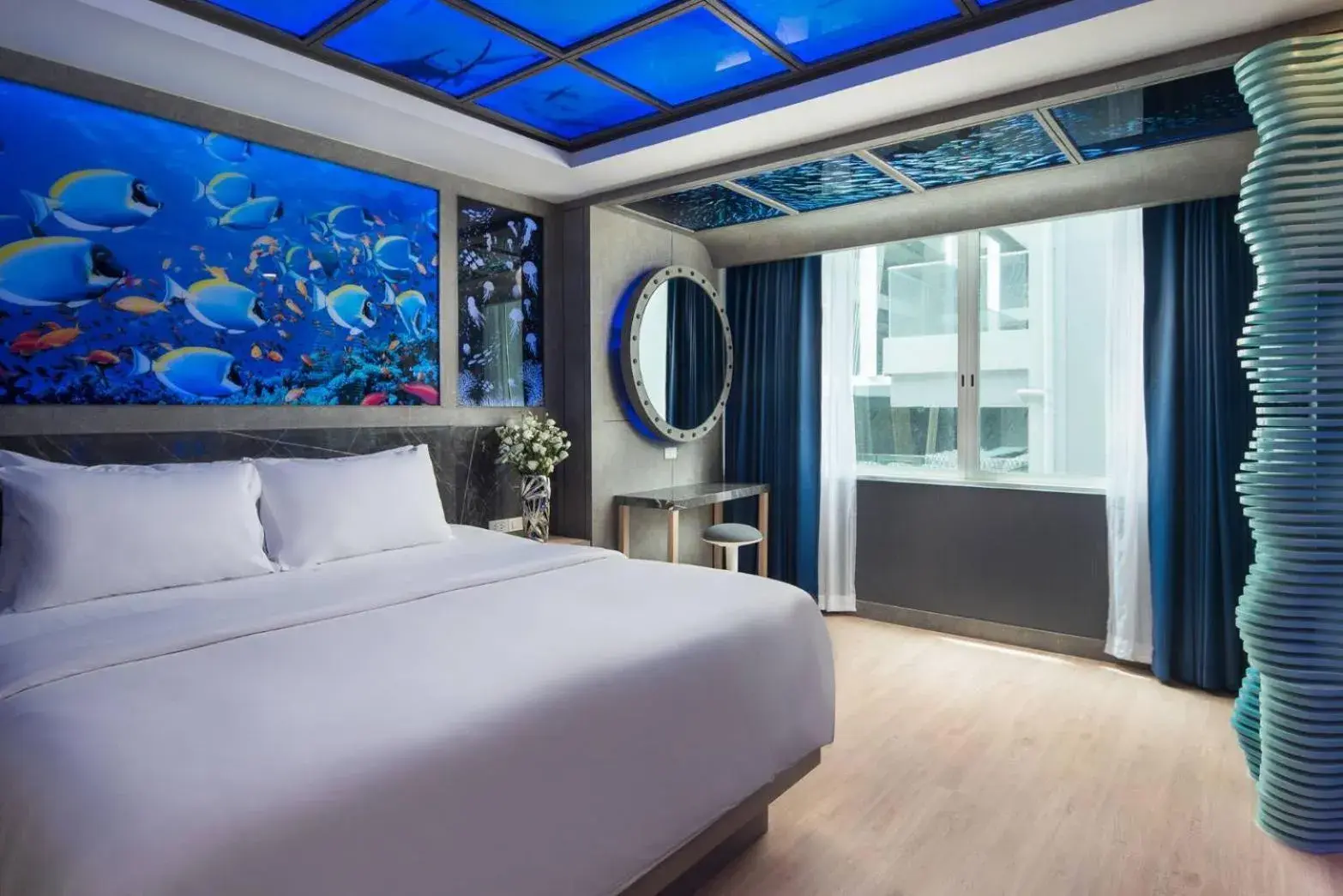 Bed in Rodina Beach Hotel Bed in Rodina Beach Hotel