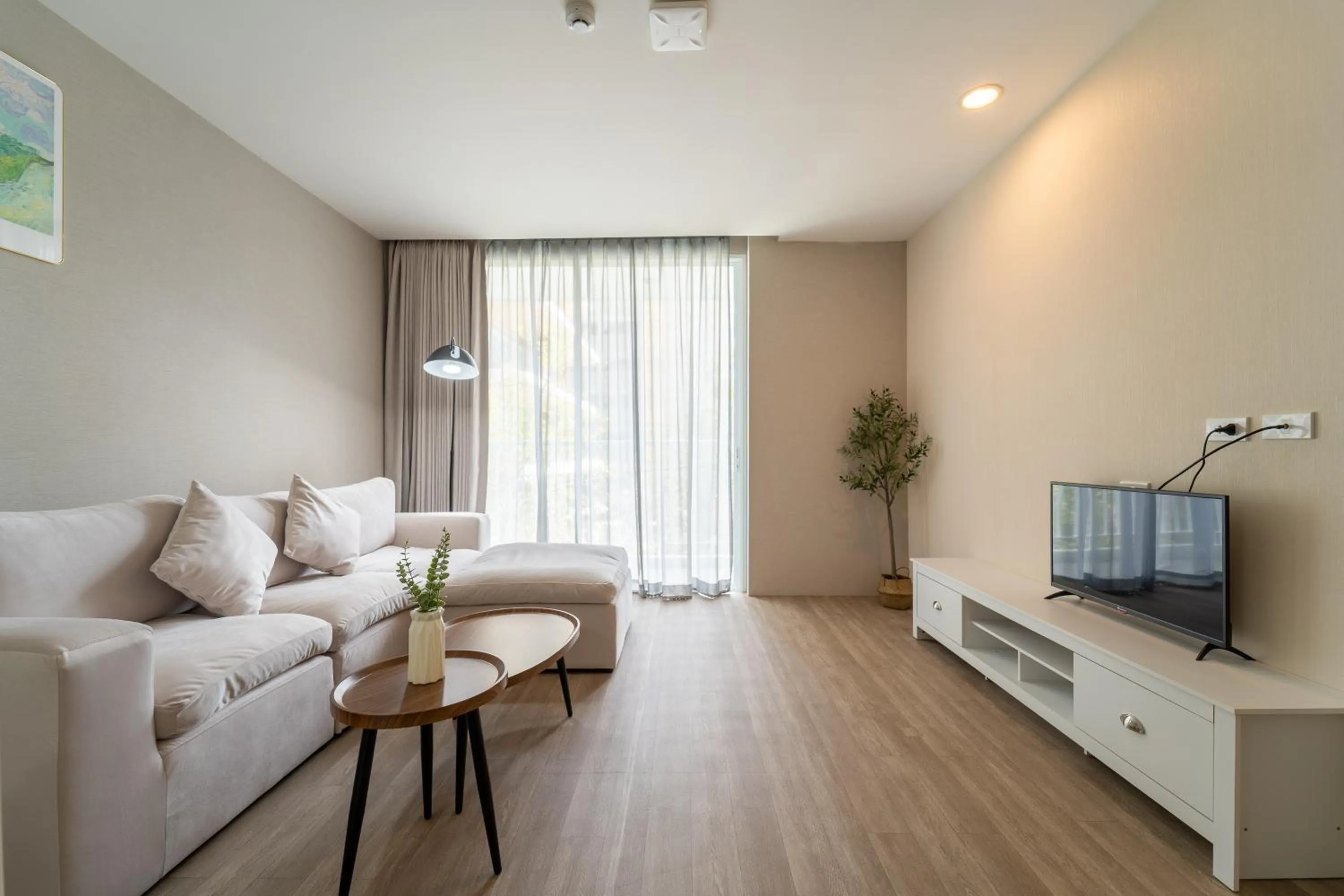 Seating area in Rodina Beach Hotel