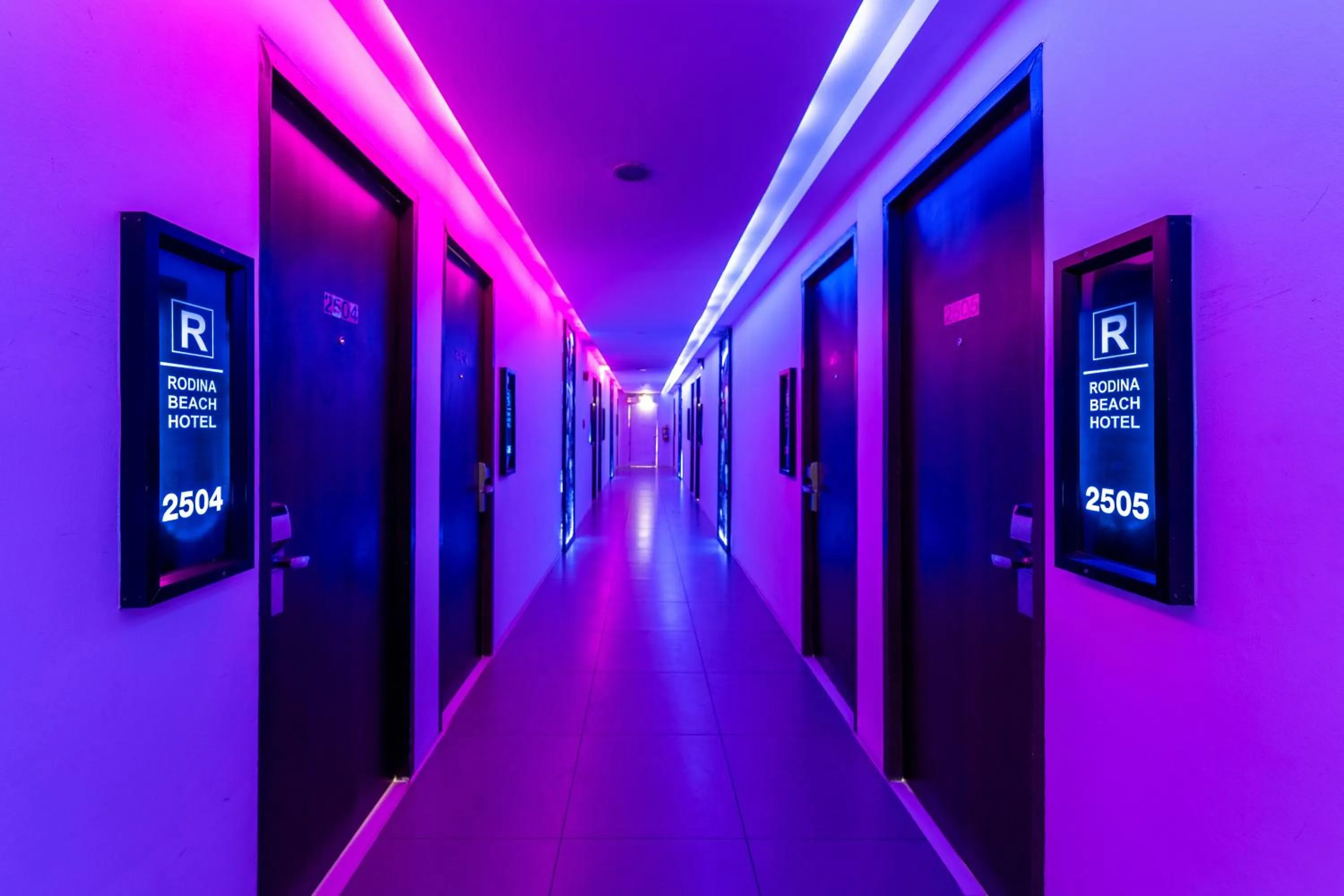 Facade/entrance in Rodina Beach Hotel