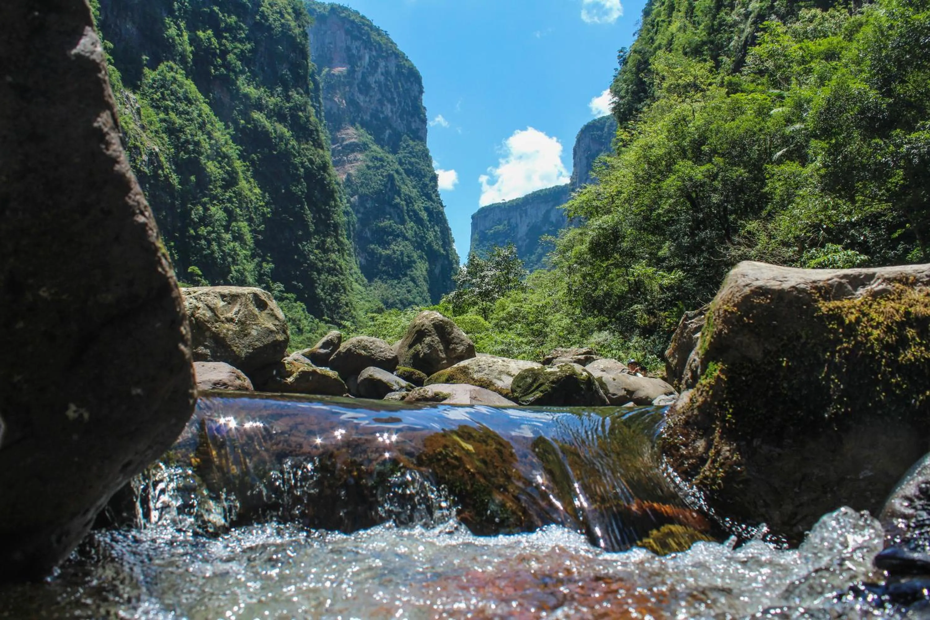 Hiking in Pousada & Camping Nativos dos Canyons