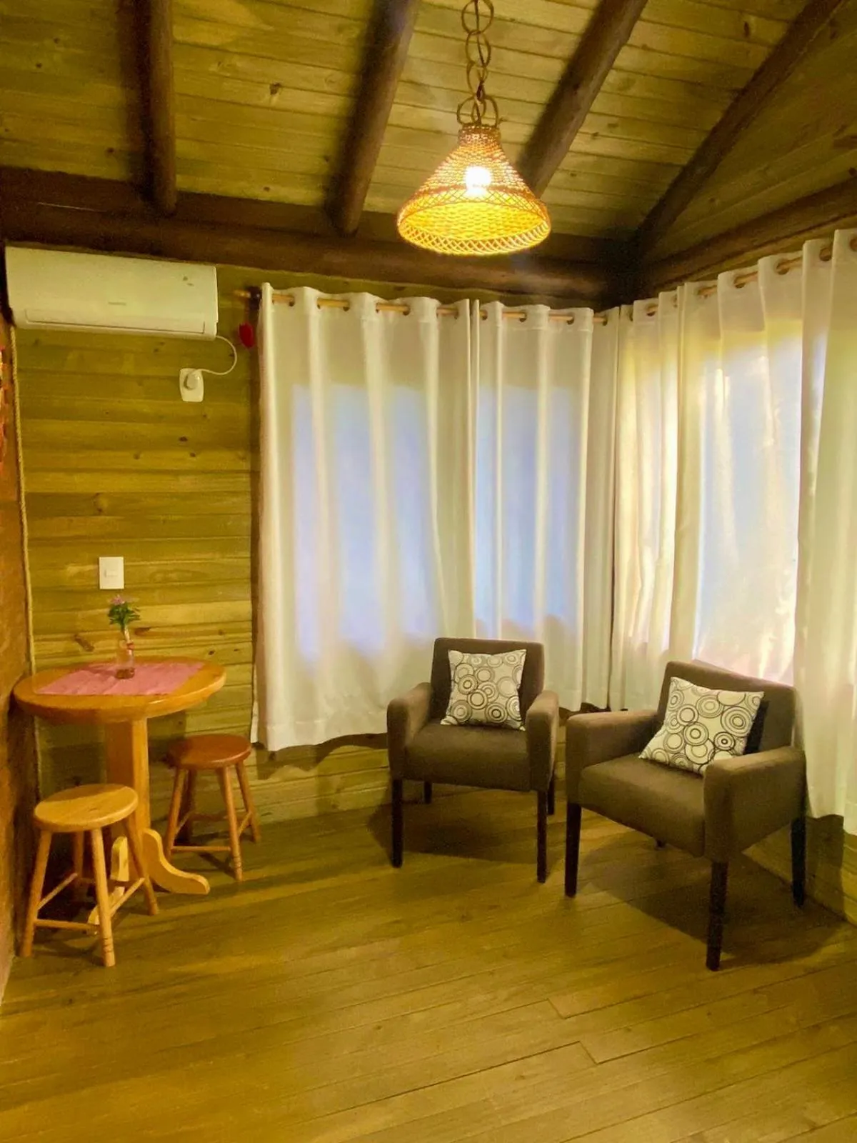 Living room in Pousada & Camping Nativos dos Canyons