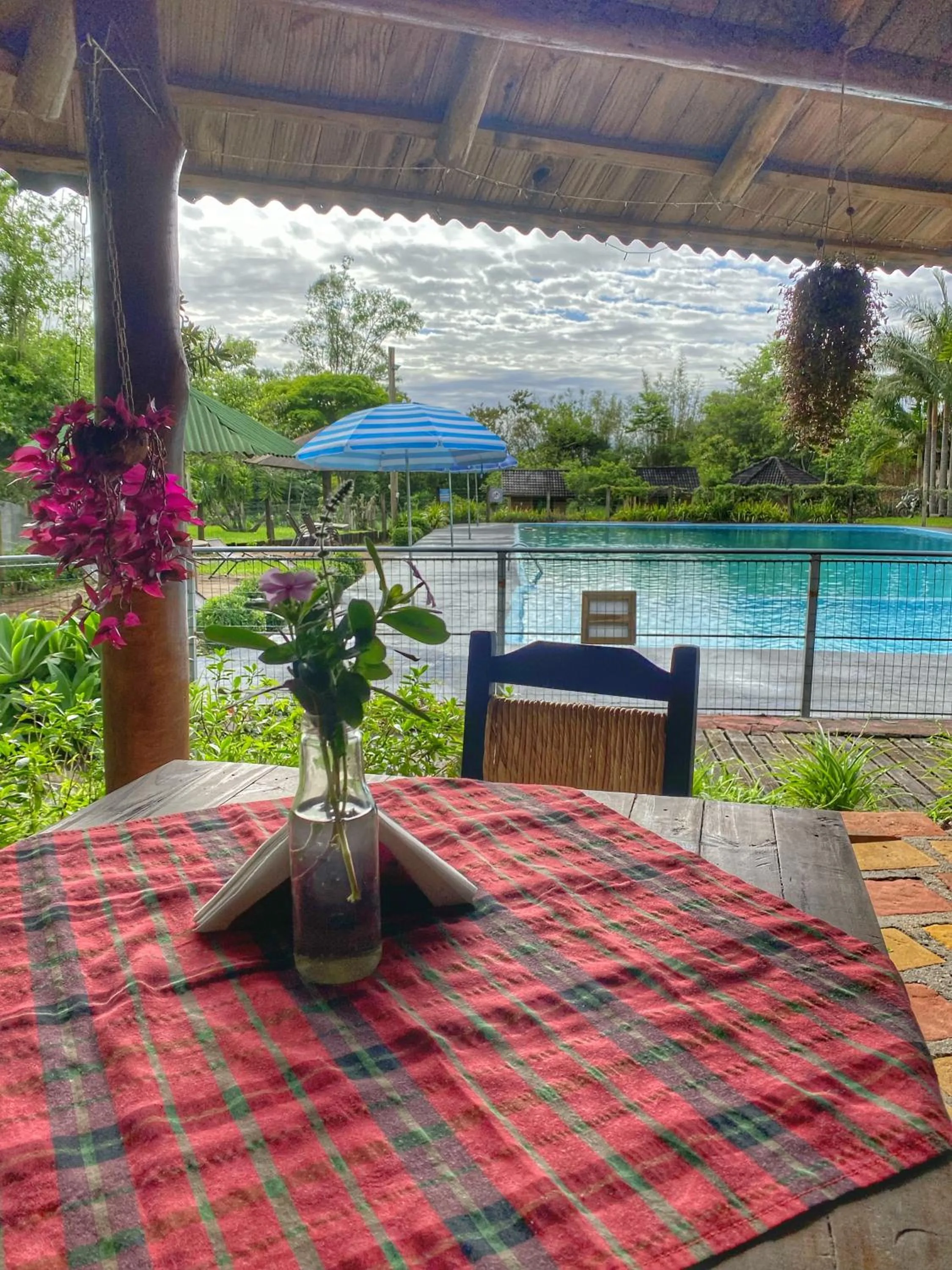 Dining area in Pousada & Camping Nativos dos Canyons
