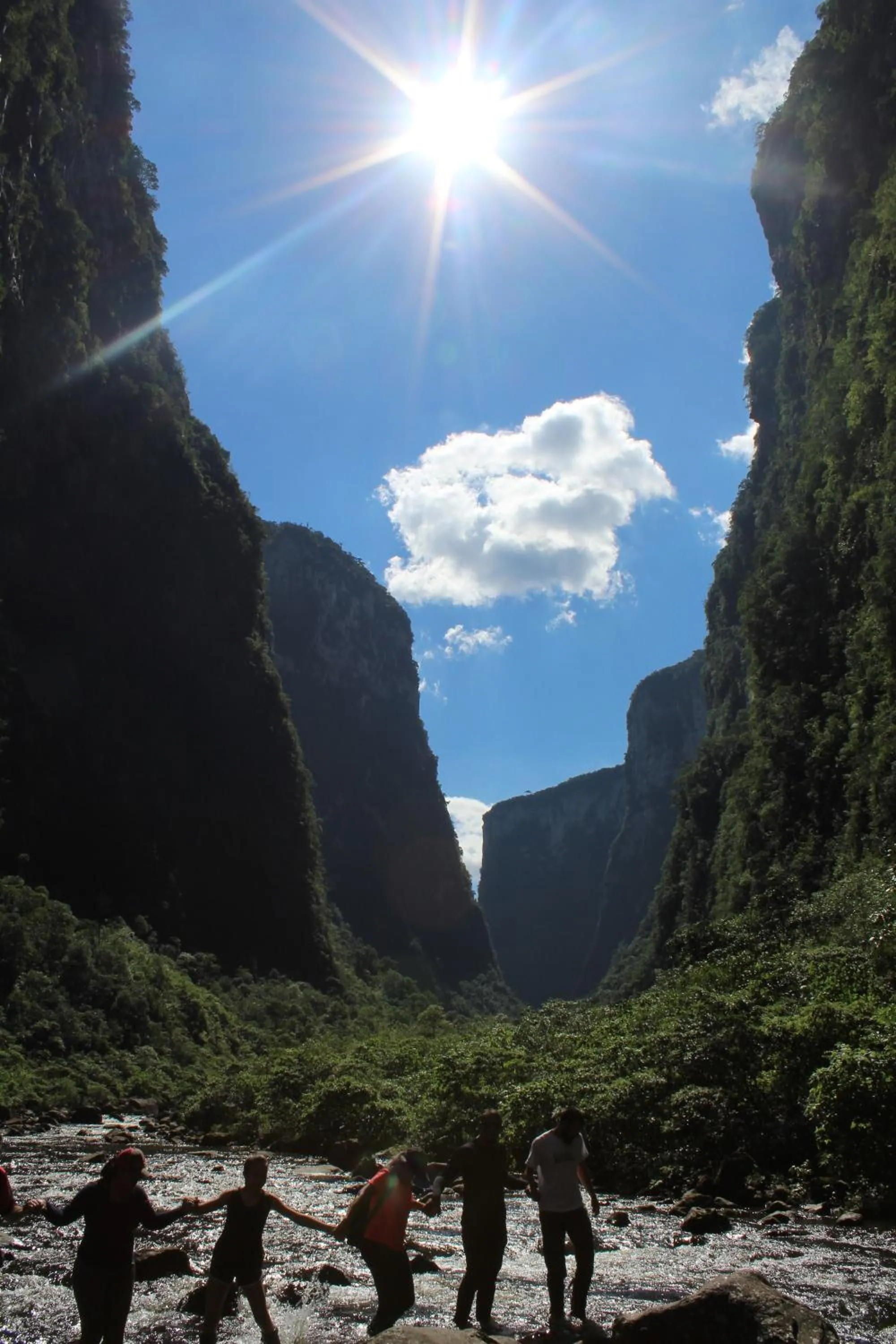 Hiking in Pousada & Camping Nativos dos Canyons