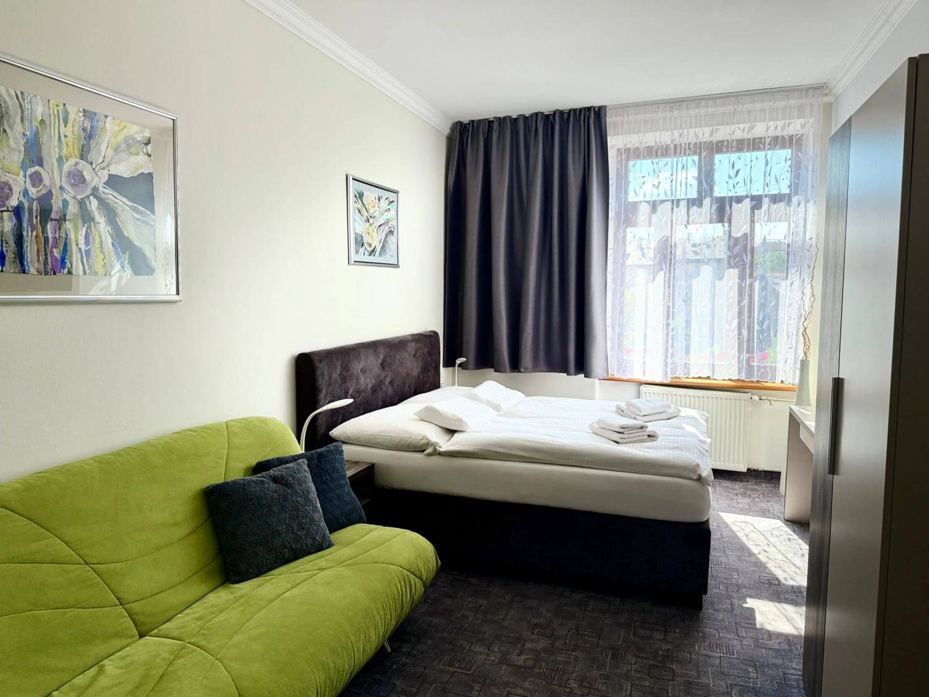 Photo of the whole room, Bed in Penzión Hradbová Old Town Residence & SPA