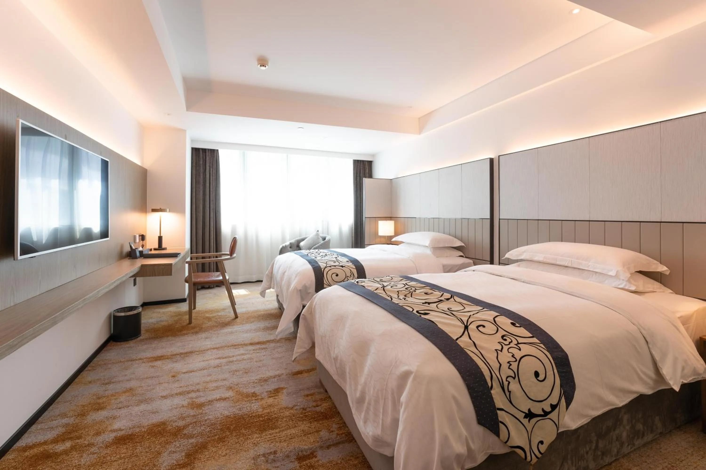 Bedroom, Bed in Zhong Tai Lai Hotel Shenzhen