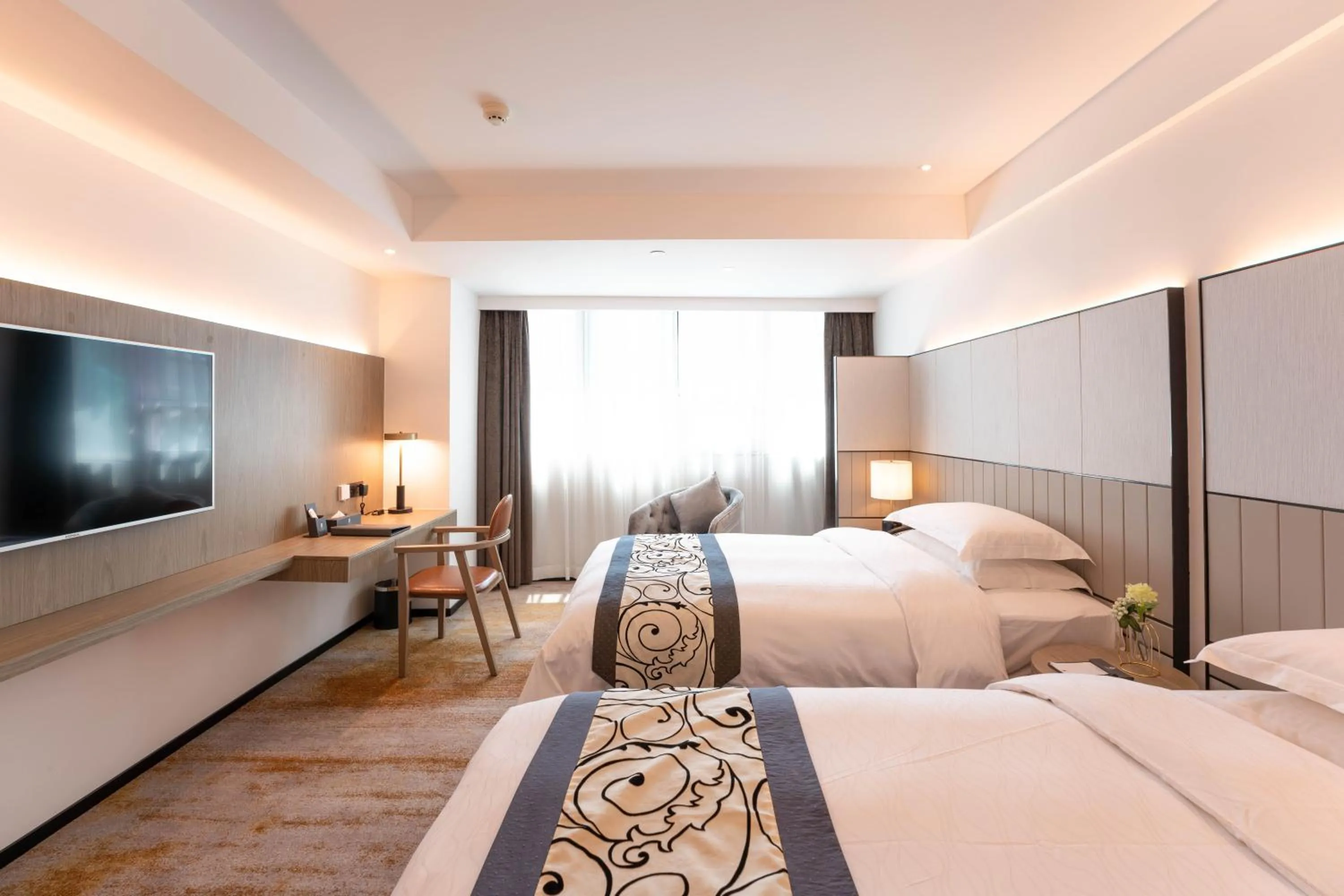 Bedroom, Bed in Zhong Tai Lai Hotel Shenzhen