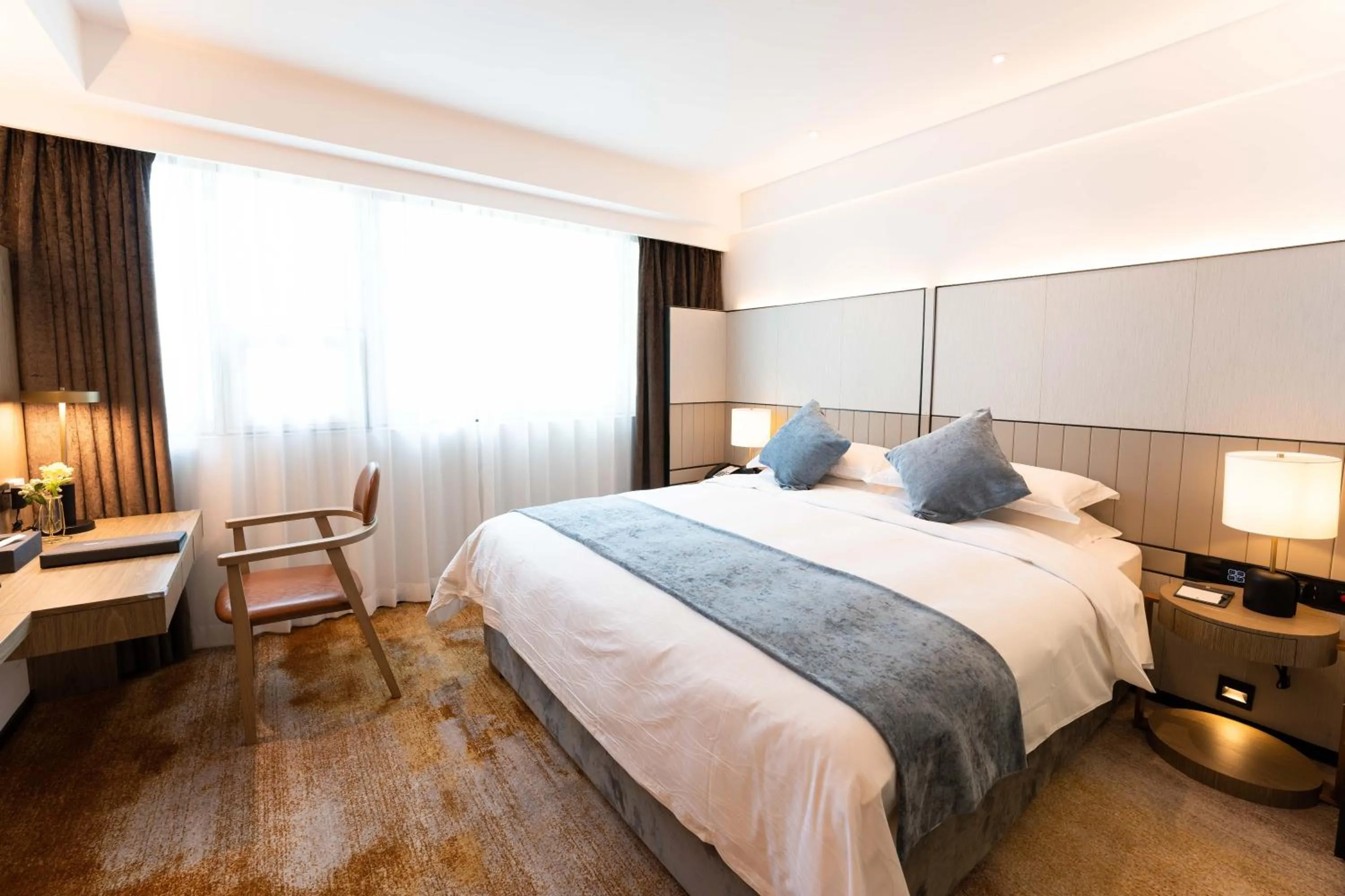 Bedroom, Bed in Zhong Tai Lai Hotel Shenzhen