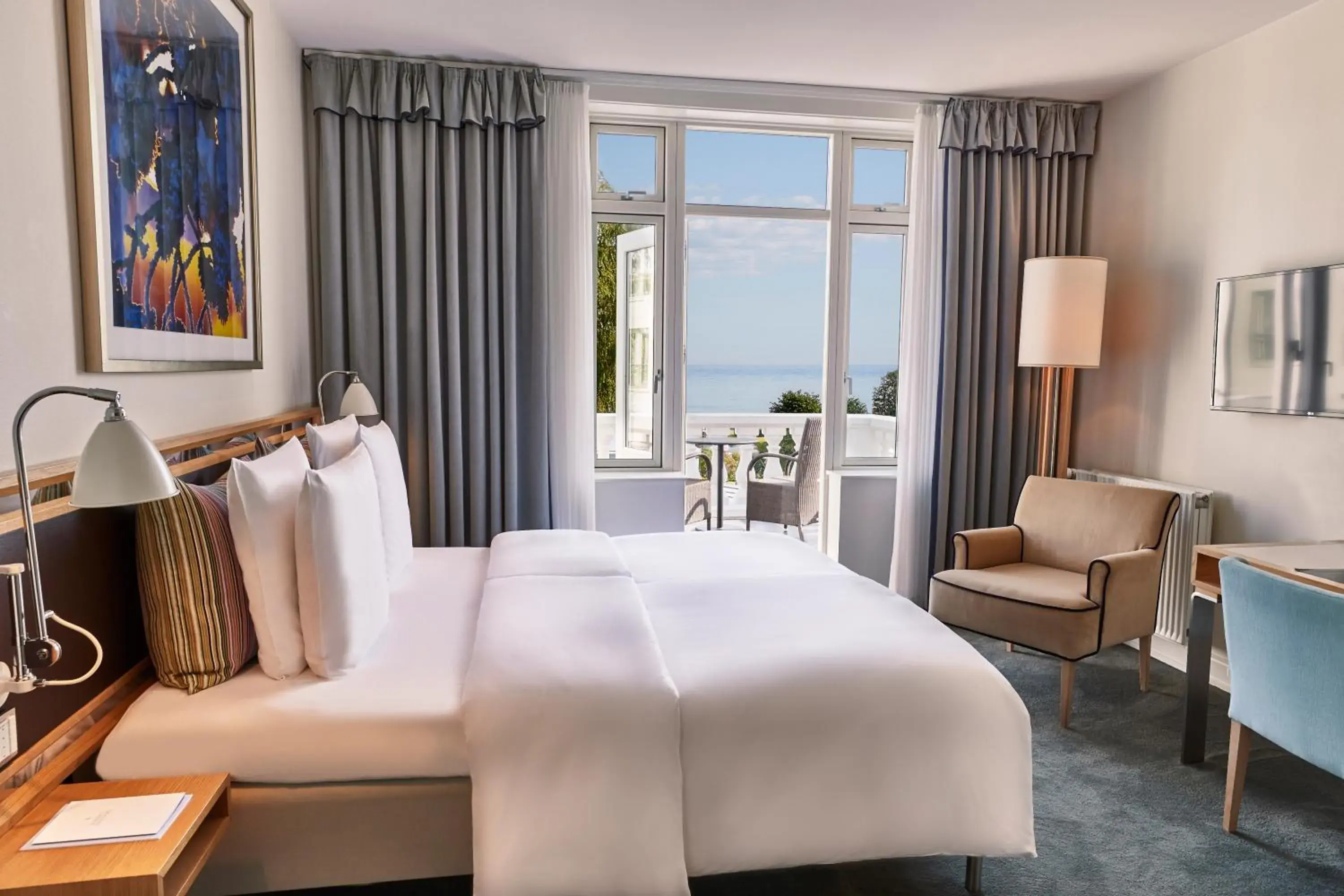 Superior Double or Twin Room with Sea View including evening Spa access in Kurhotel Skodsborg Superior Double or Twin Room with Sea View including evening Spa access in Kurhotel Skodsborg