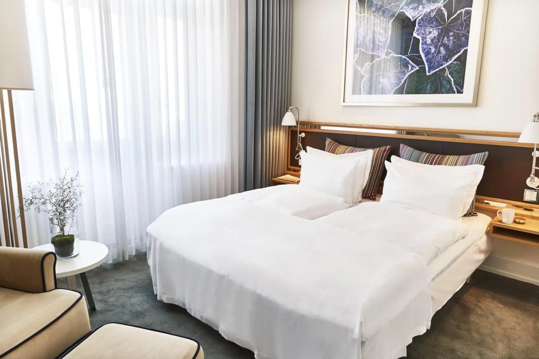 Bedroom, Bed in Kurhotel Skodsborg