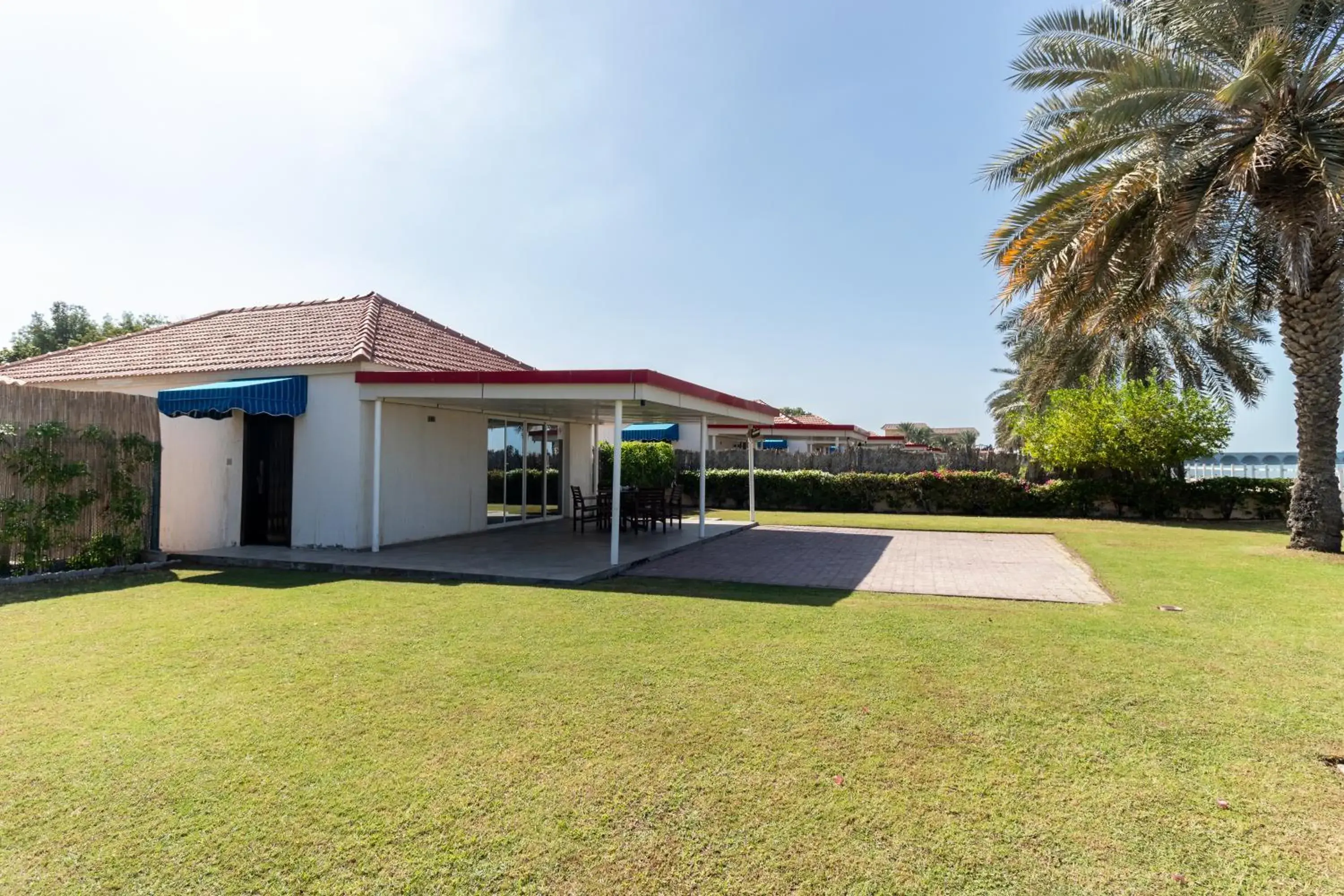 Garden view in Barracuda Resort Garden view in Barracuda Resort