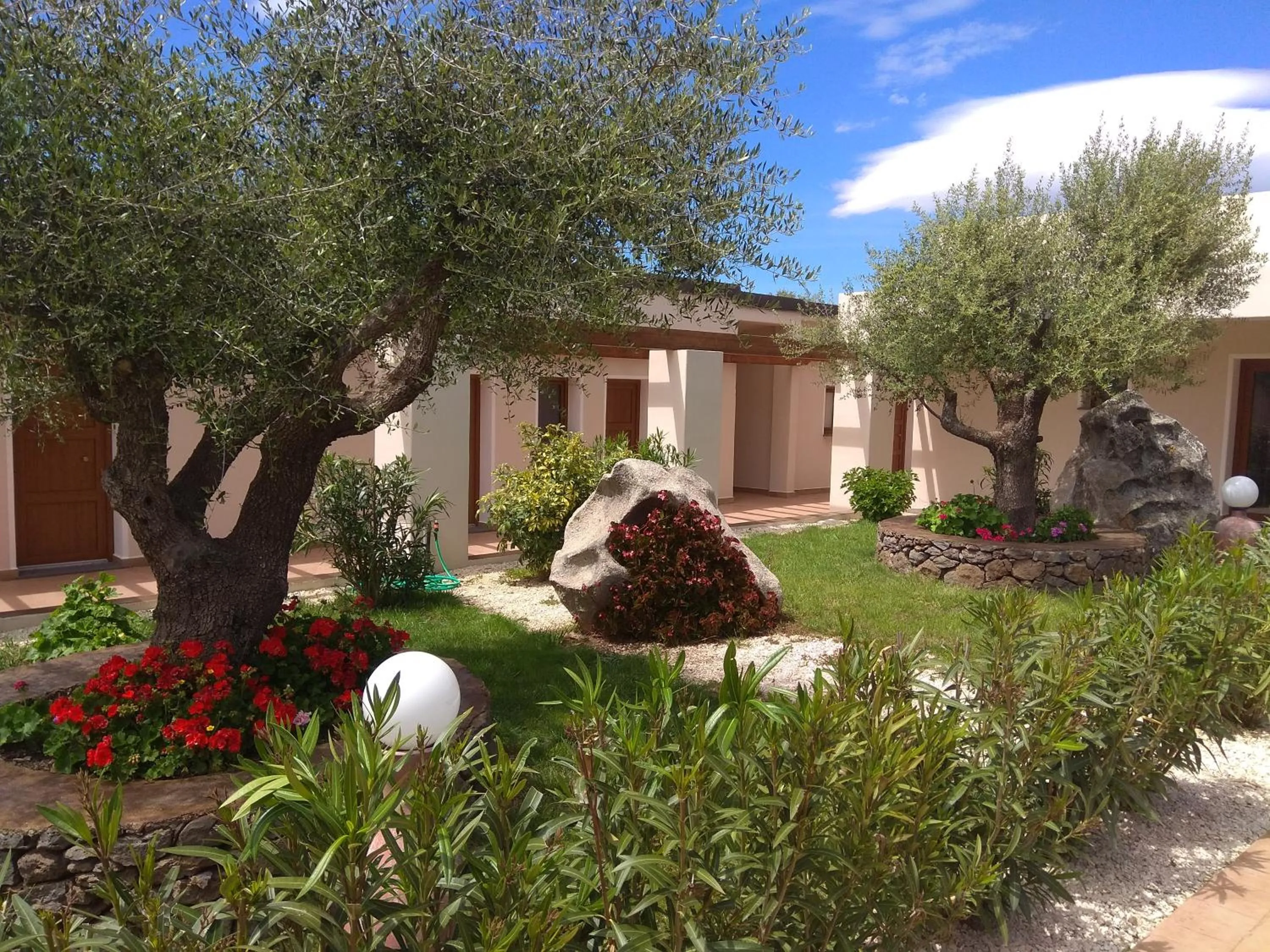 Garden in Hotel Barbagia