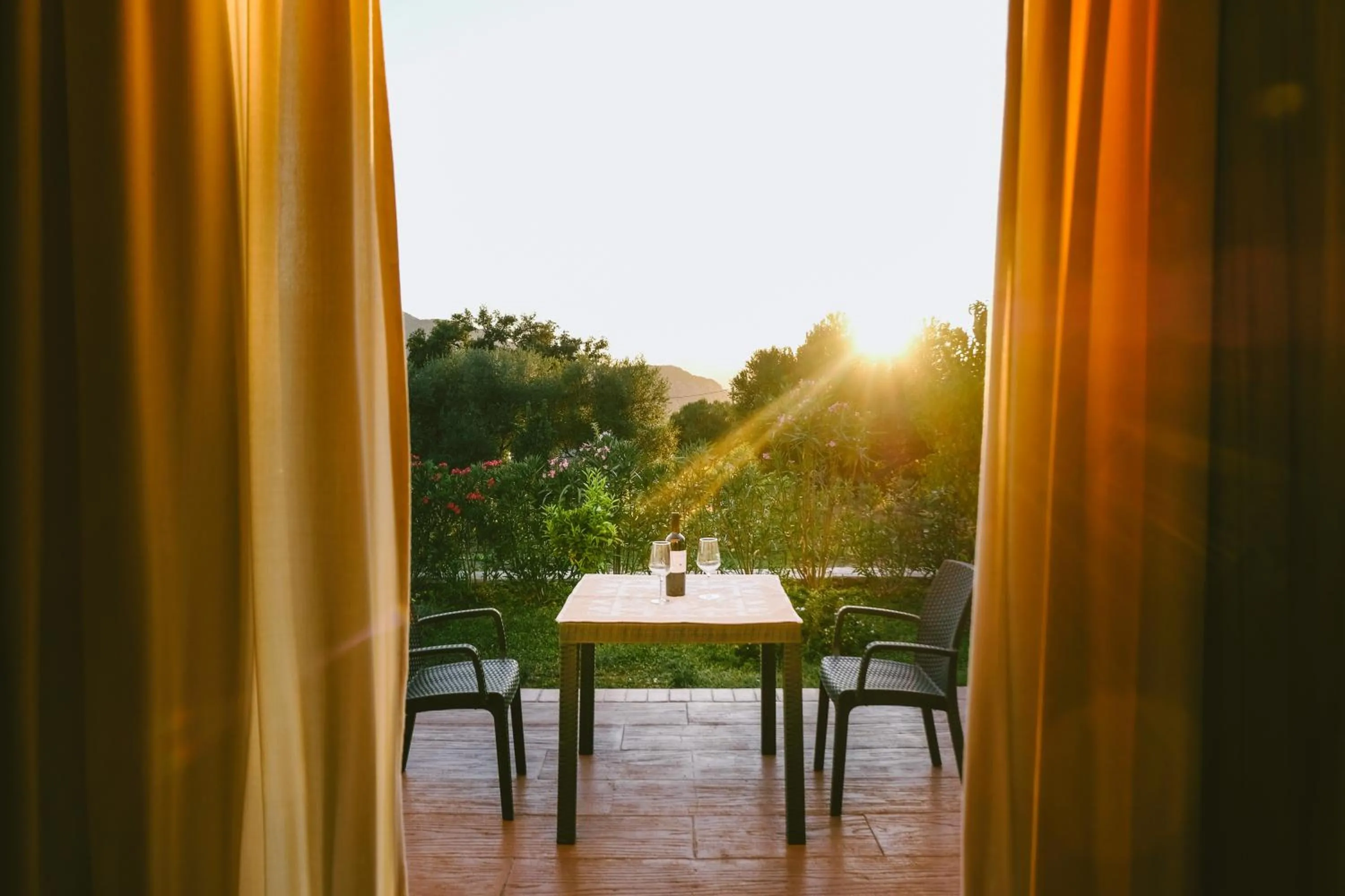 Garden in Hotel Barbagia