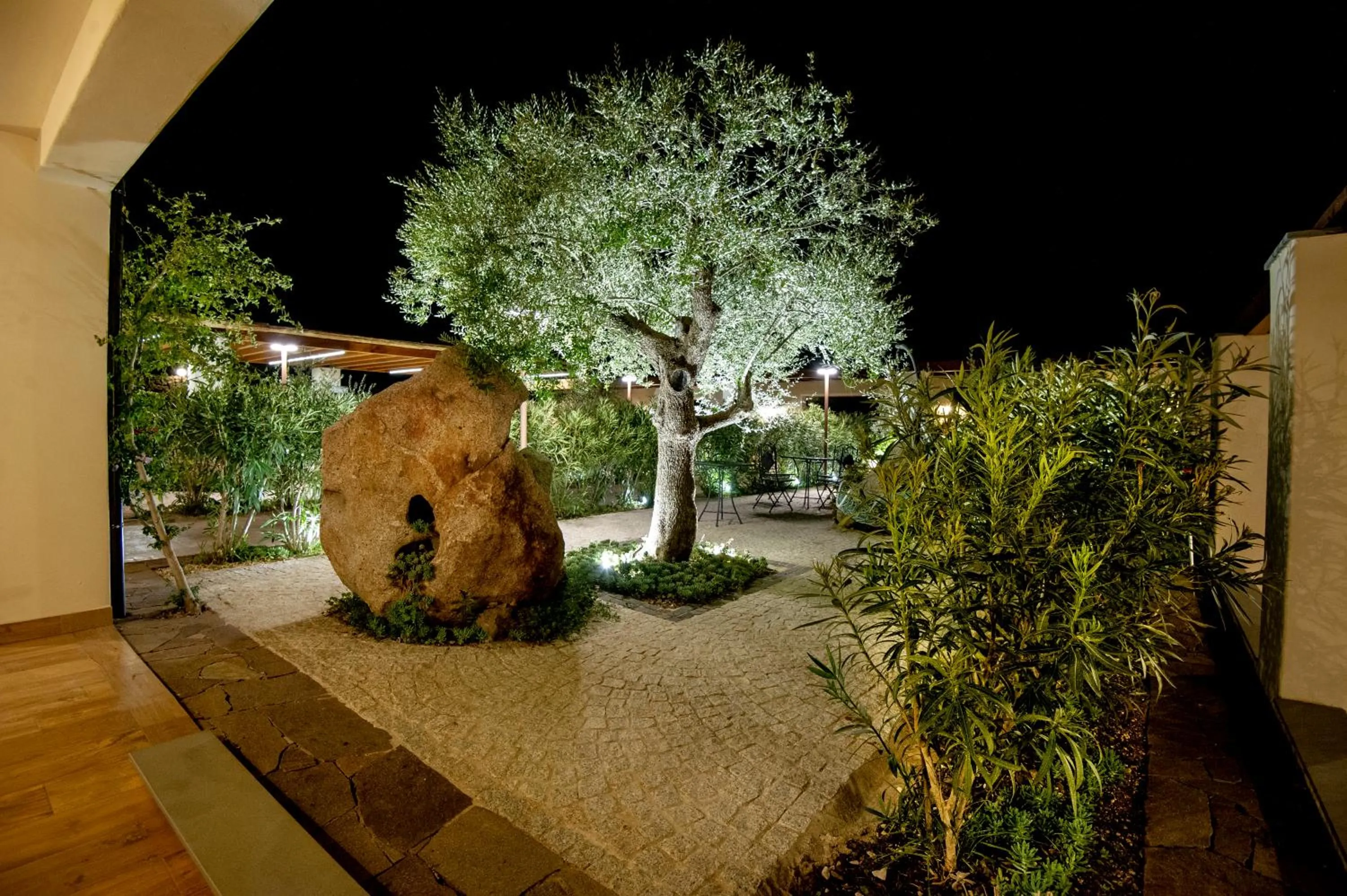 Garden in Hotel Barbagia