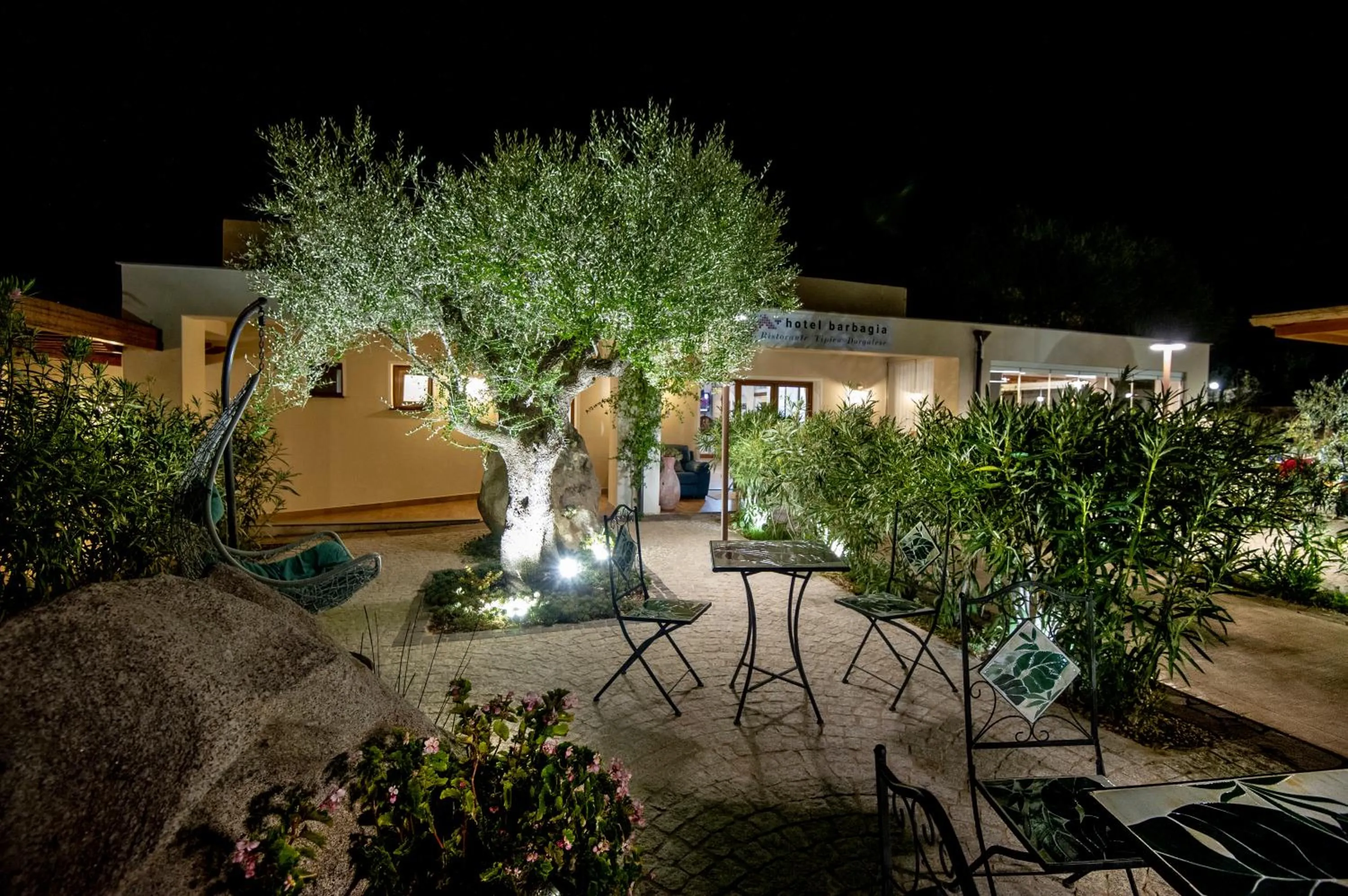 Garden in Hotel Barbagia