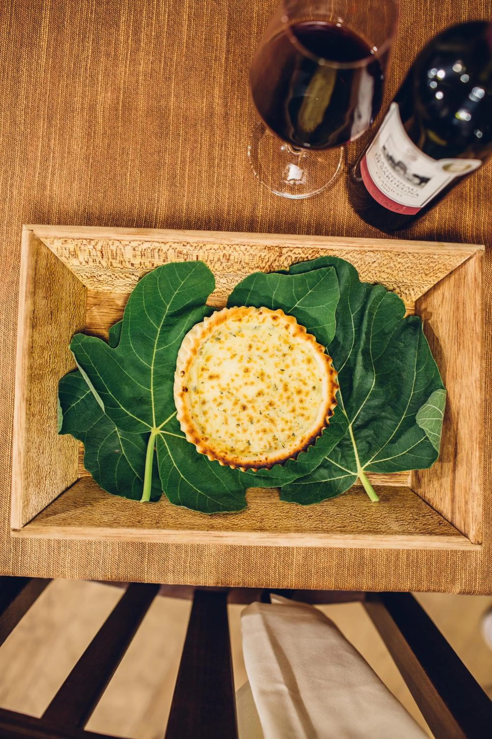 Food close-up in Hotel Barbagia