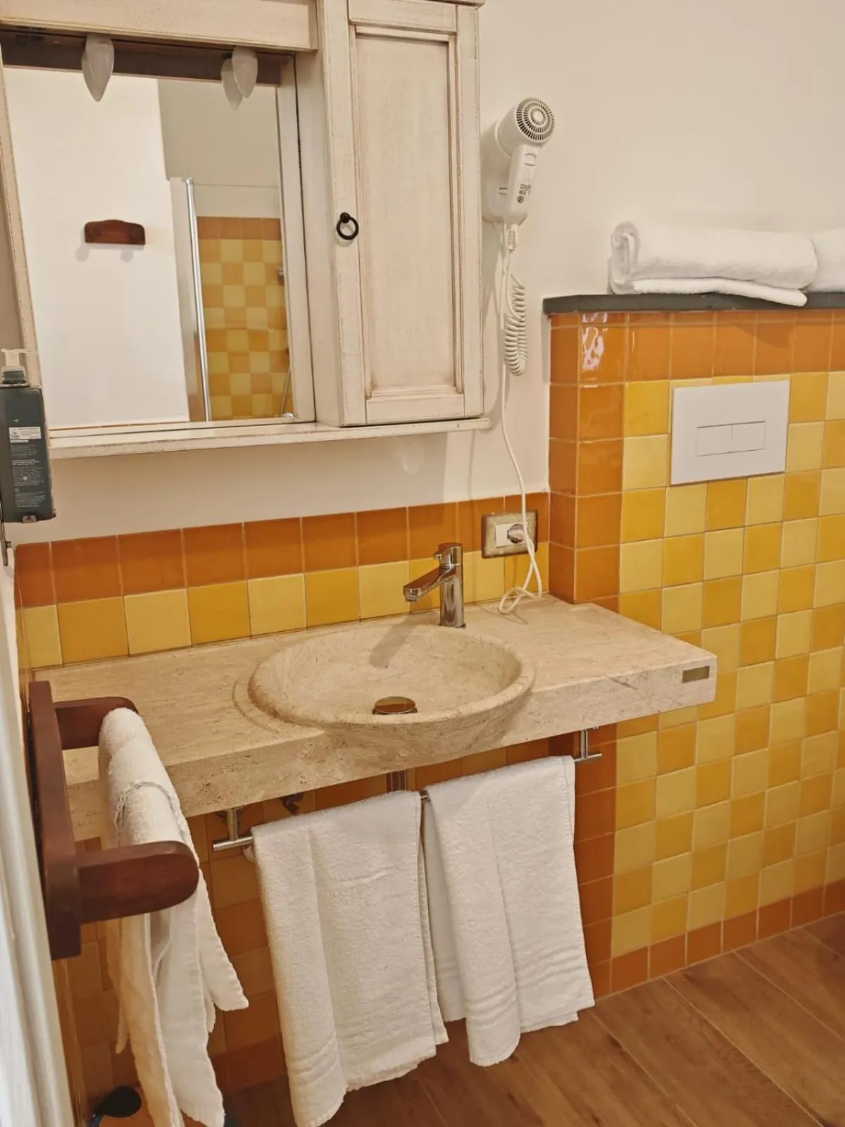 Bathroom in Hotel Barbagia