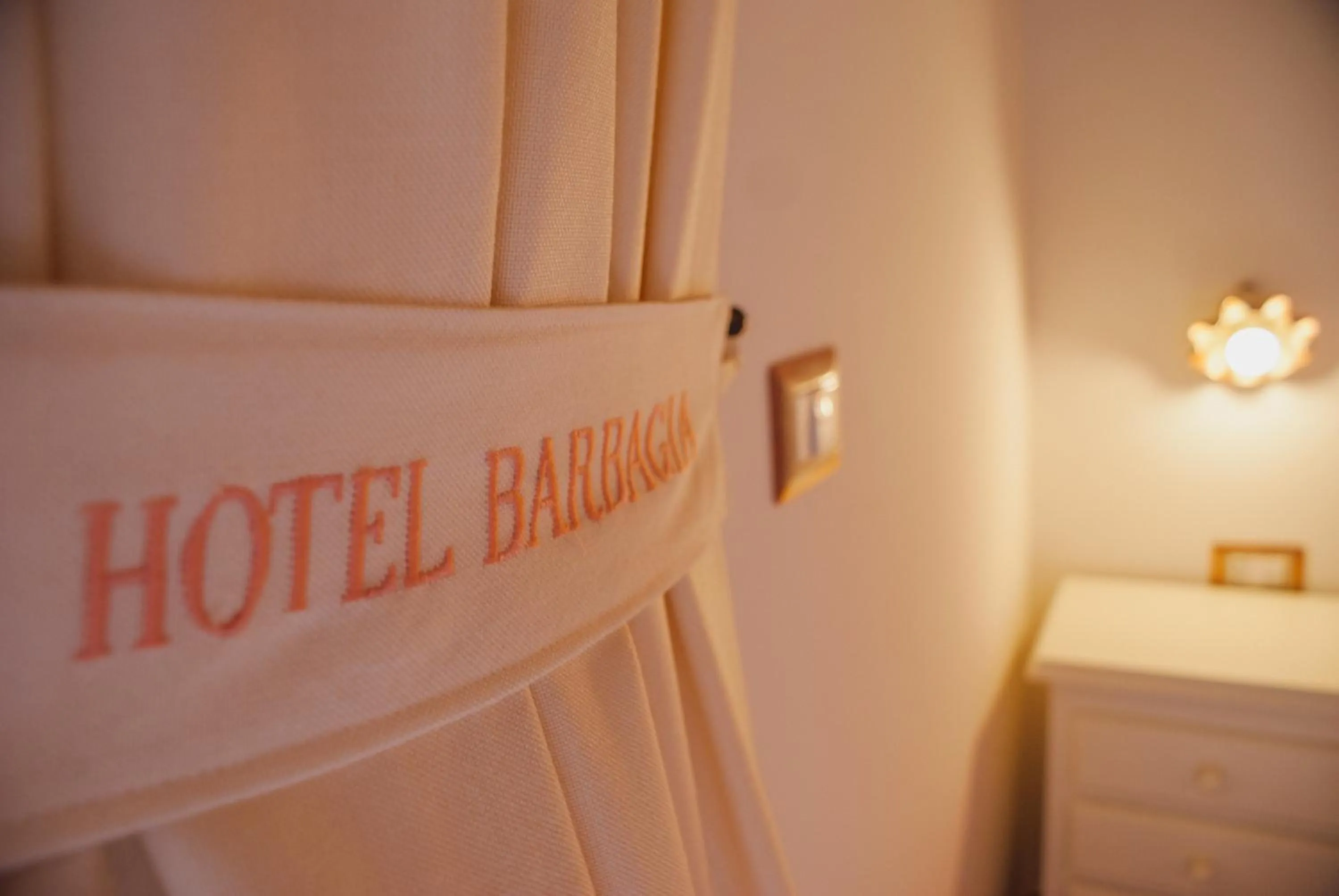 Decorative detail, Bed in Hotel Barbagia