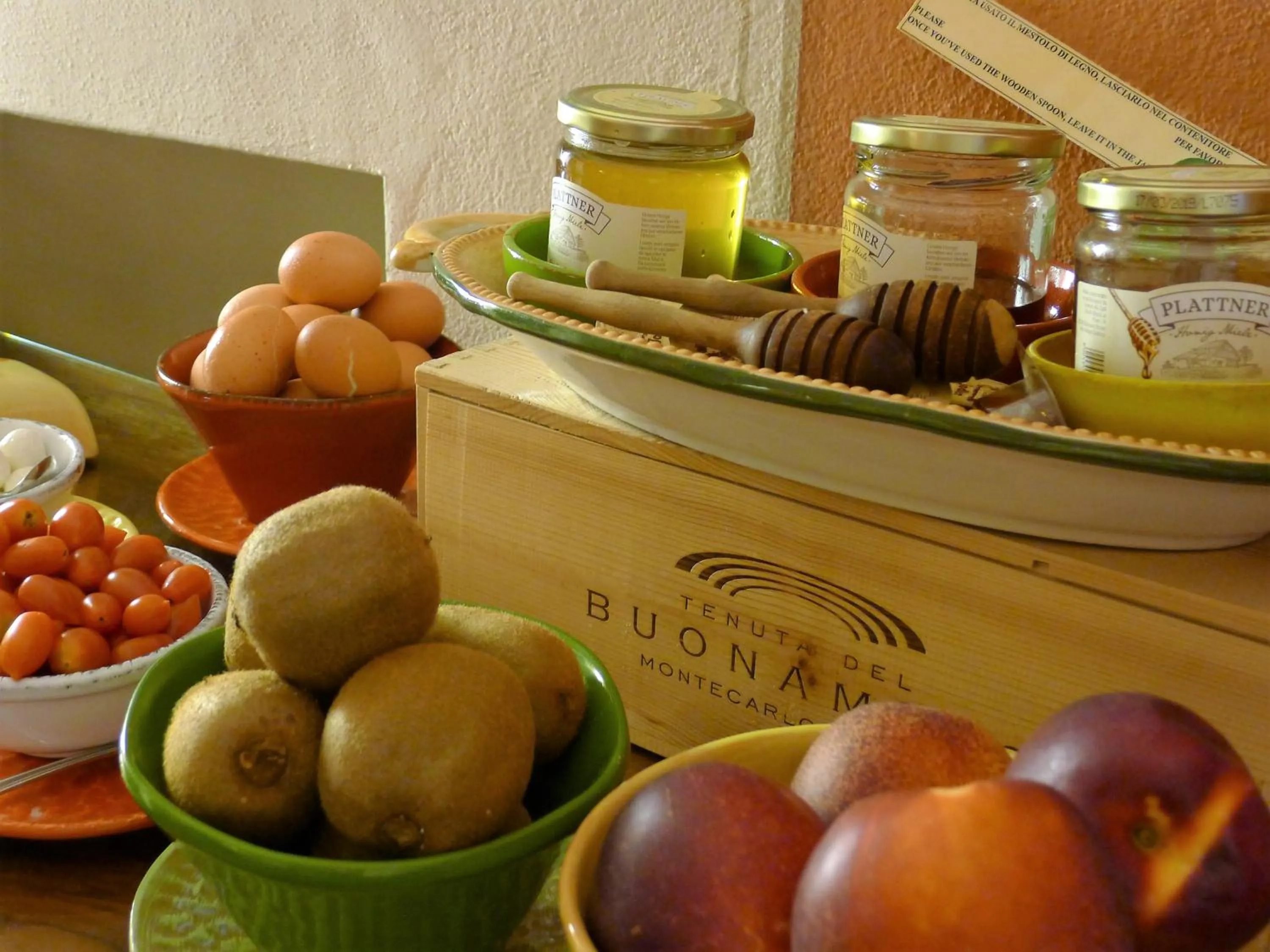 Buffet breakfast in Hotel Diana & Depandance