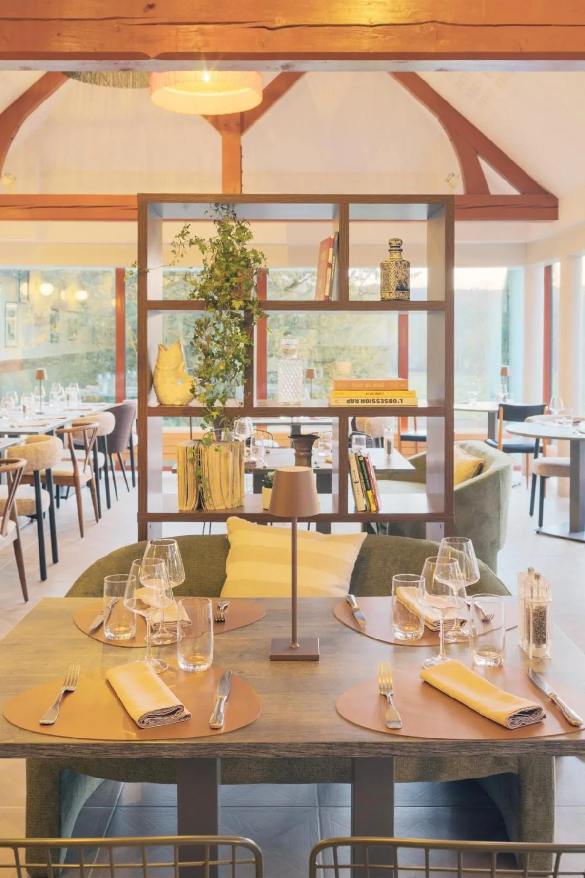 Restaurant/places to eat in Logis Hostellerie la Chaumière