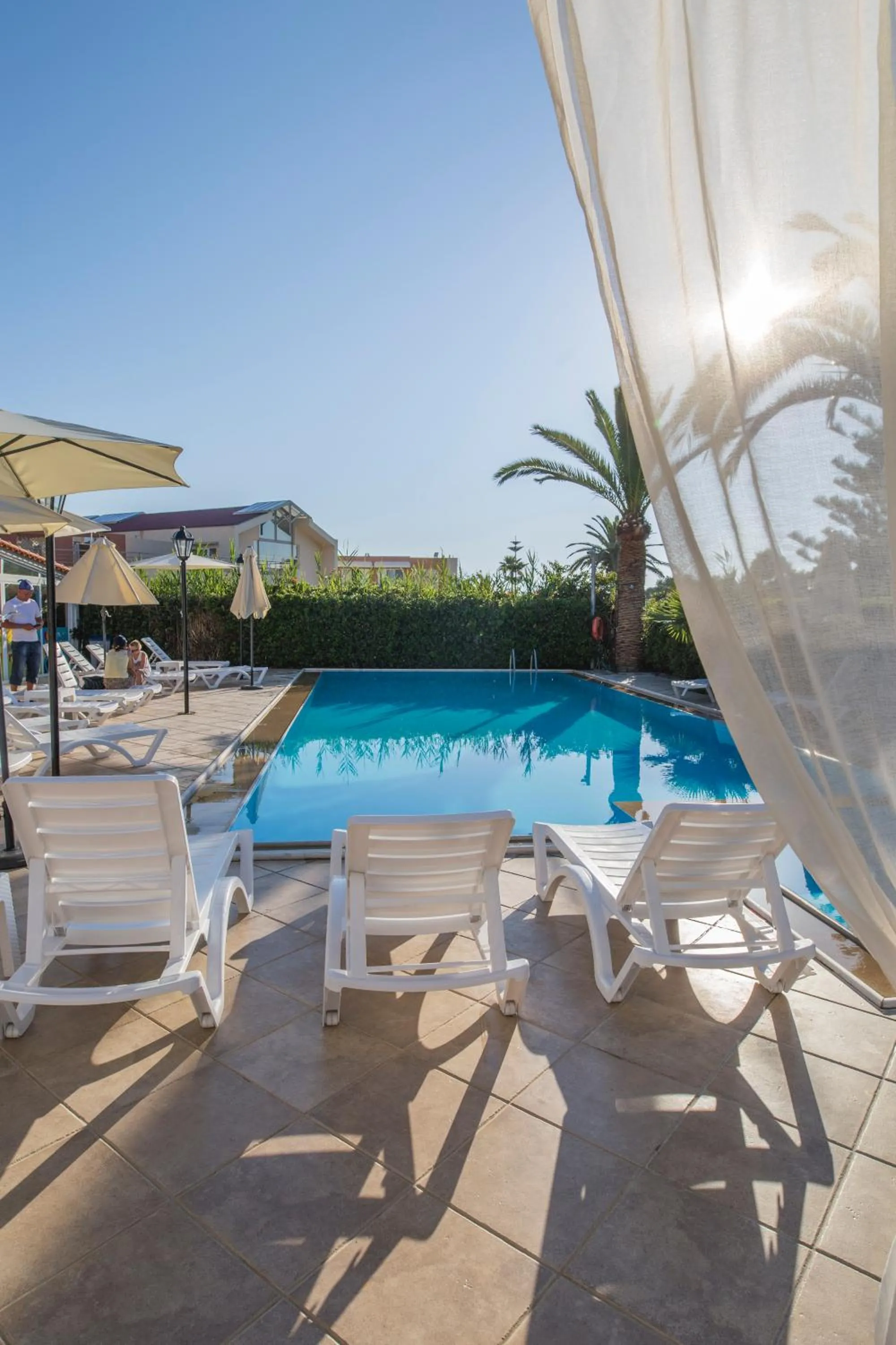 Swimming pool in Creta Aquamarine Hotel