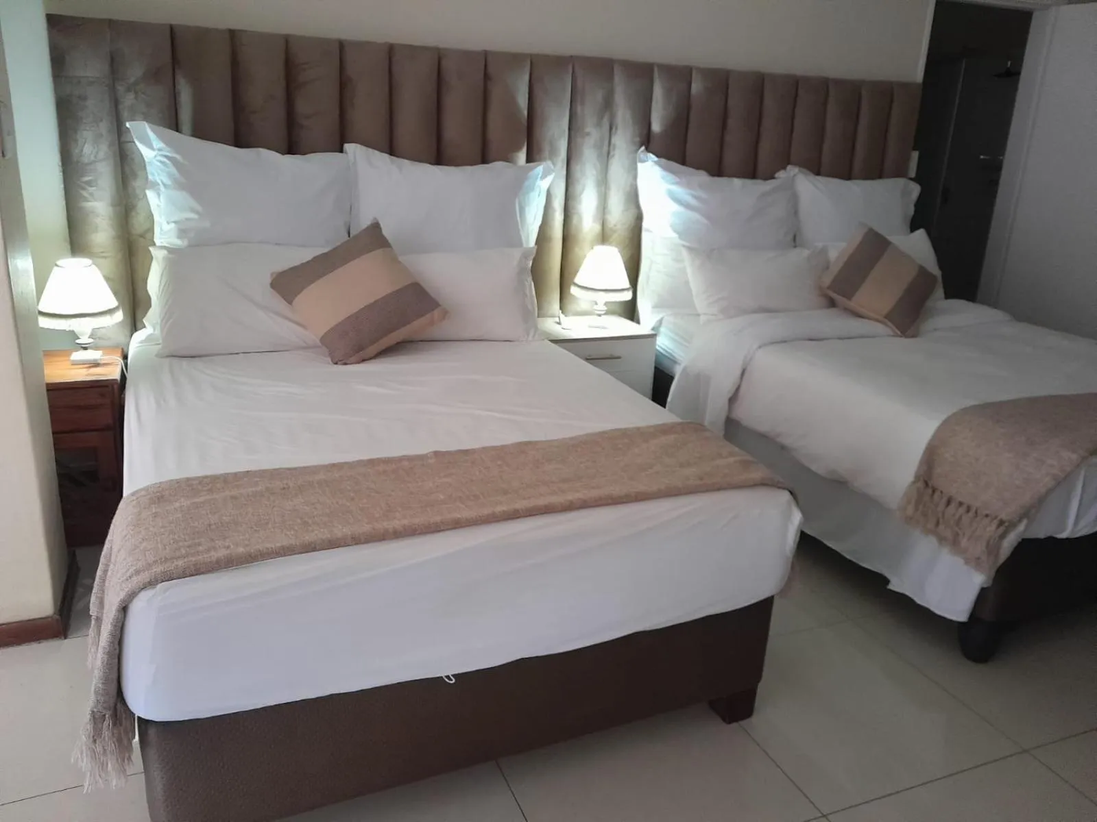 Bed in Purple Olive Guest House