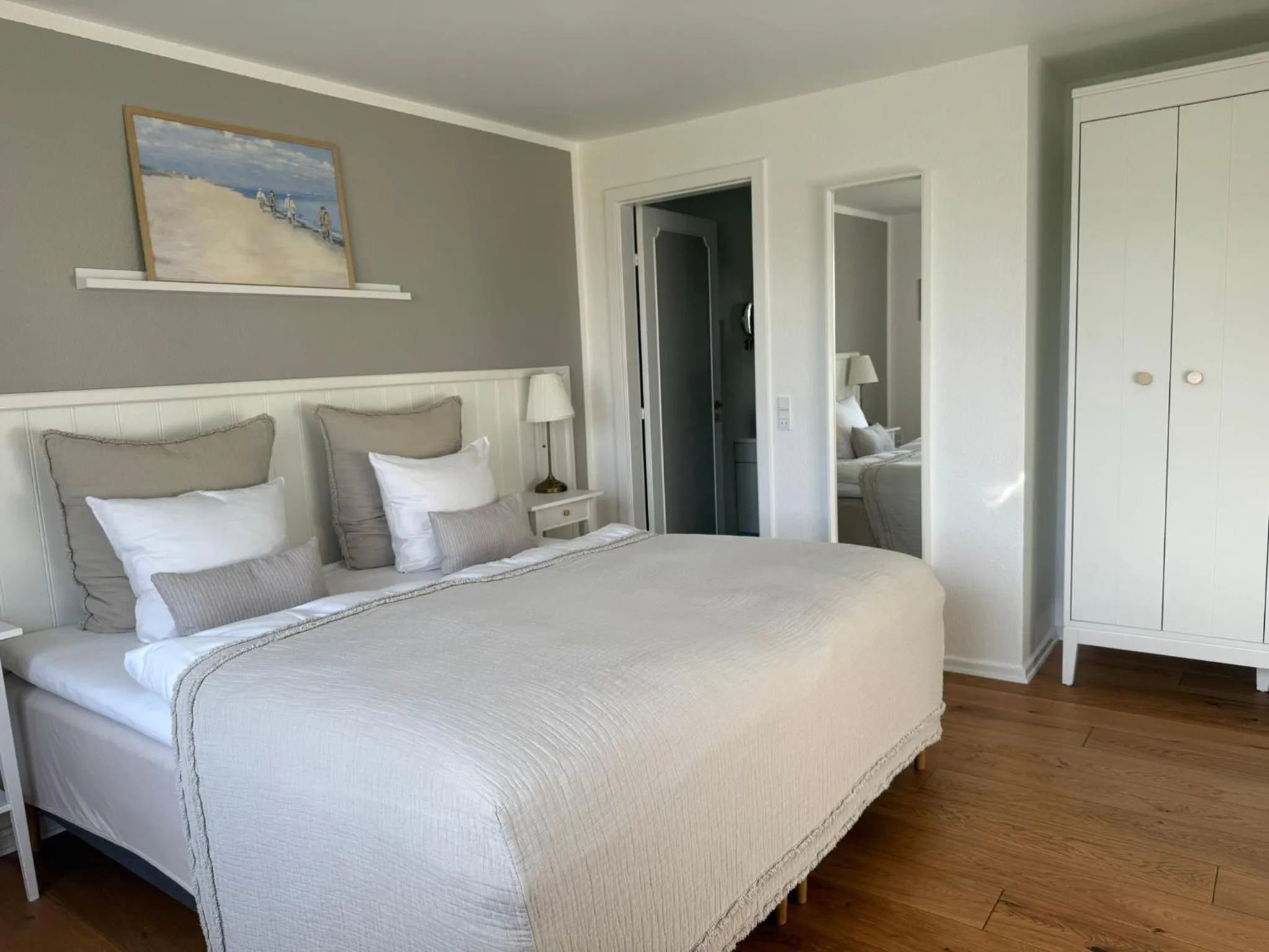 Property building, Bed in Hotel Strandly Skagen