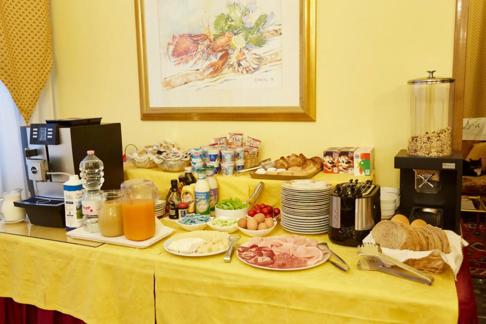 Buffet breakfast in Casa Villa Gardenia - Venice