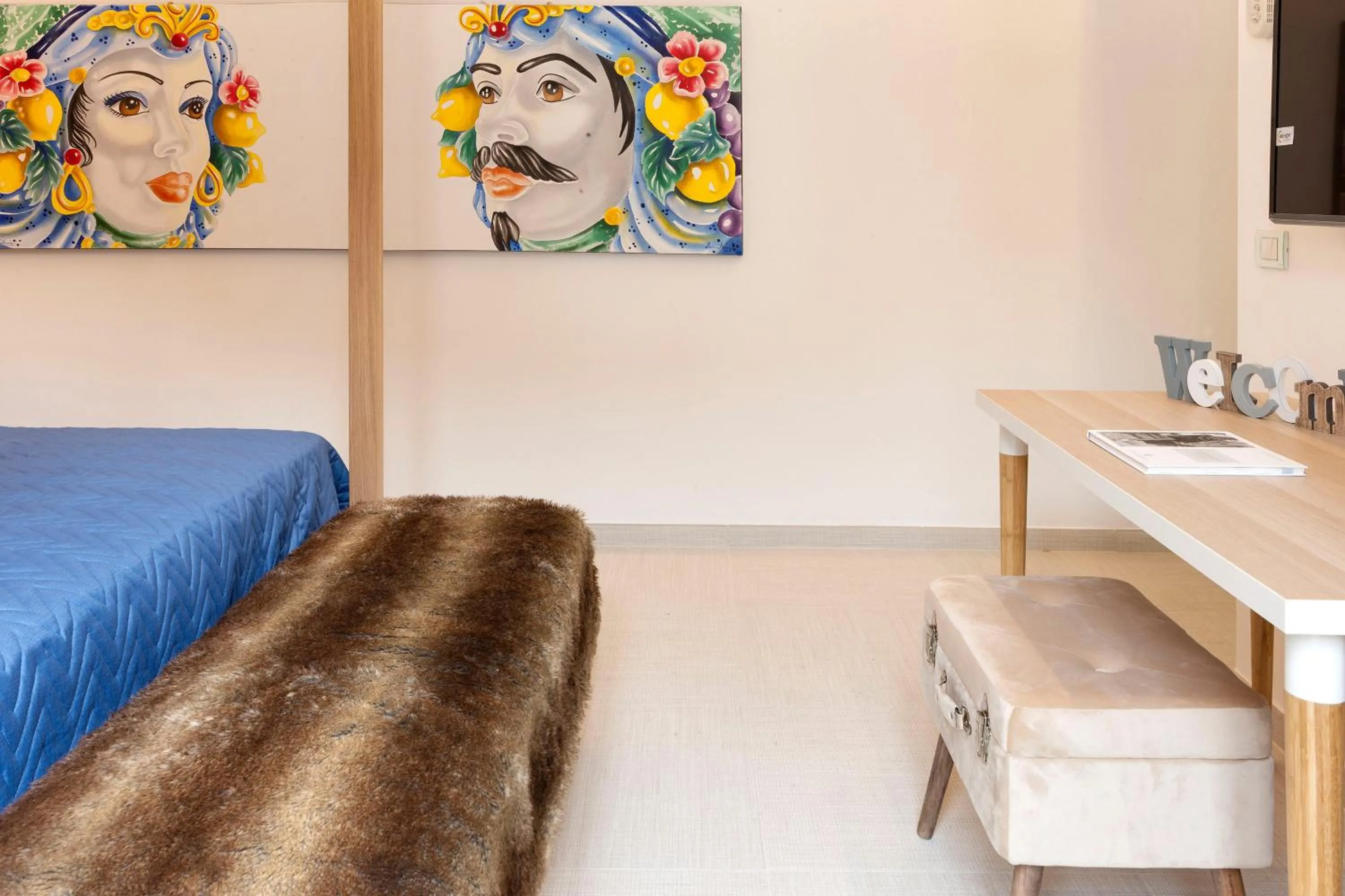Decorative detail in Ulisse Apartment