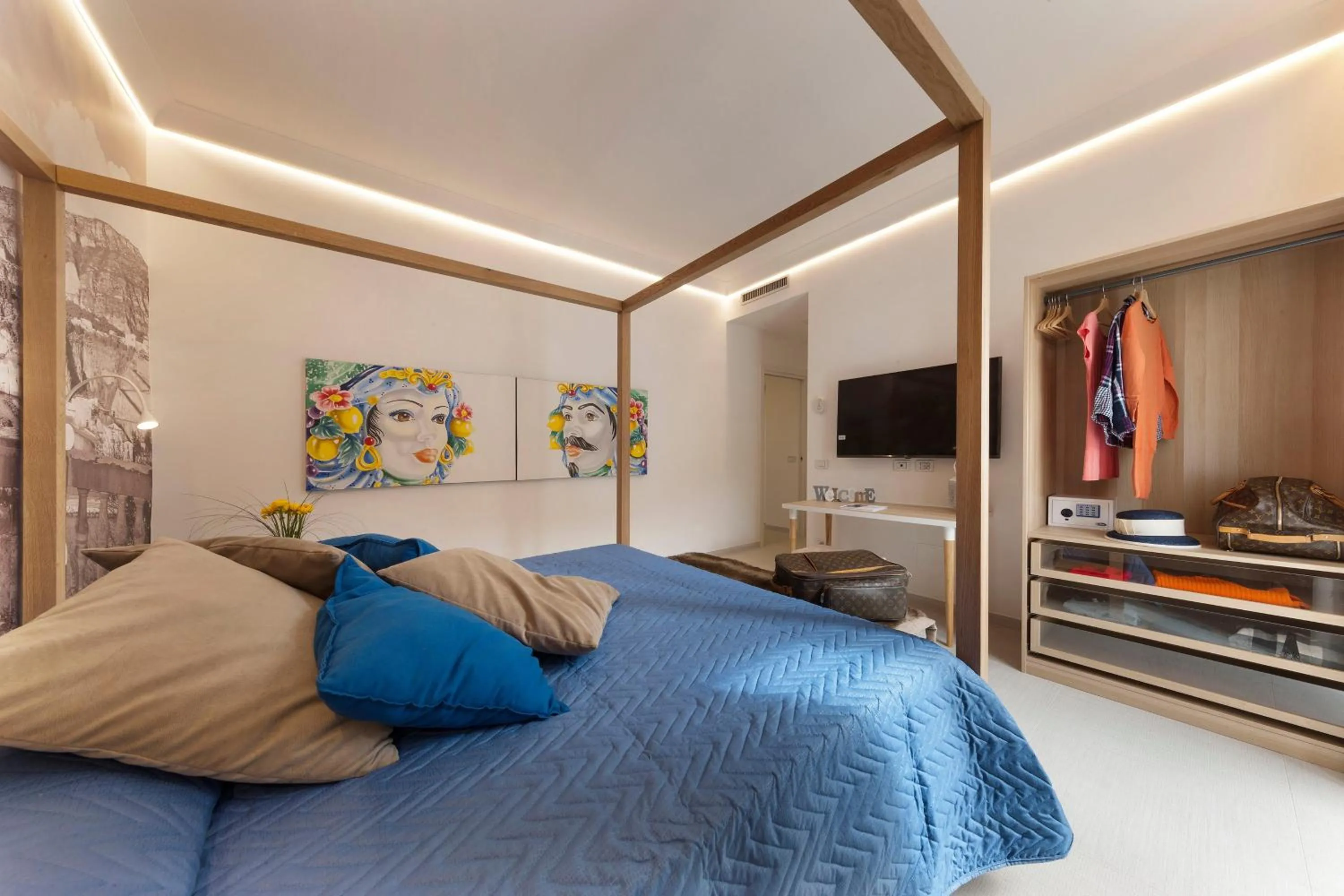 Bedroom, Bed in Ulisse Apartment