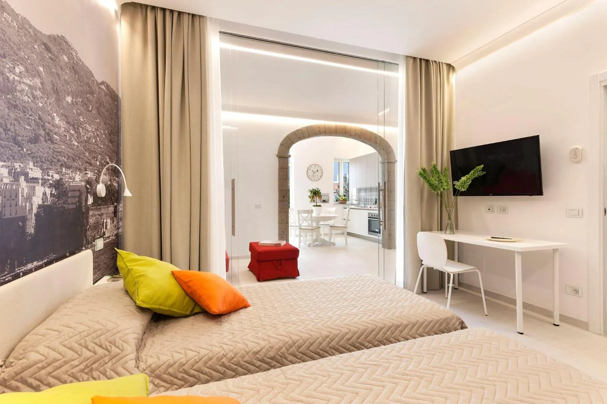Bed in Ulisse Apartment